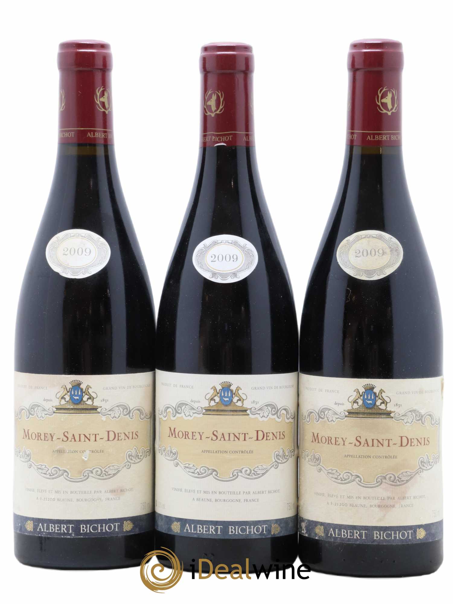 Morey-Saint-Denis Albert Bichot 2009 - Lot de 3 bouteilles - 0
