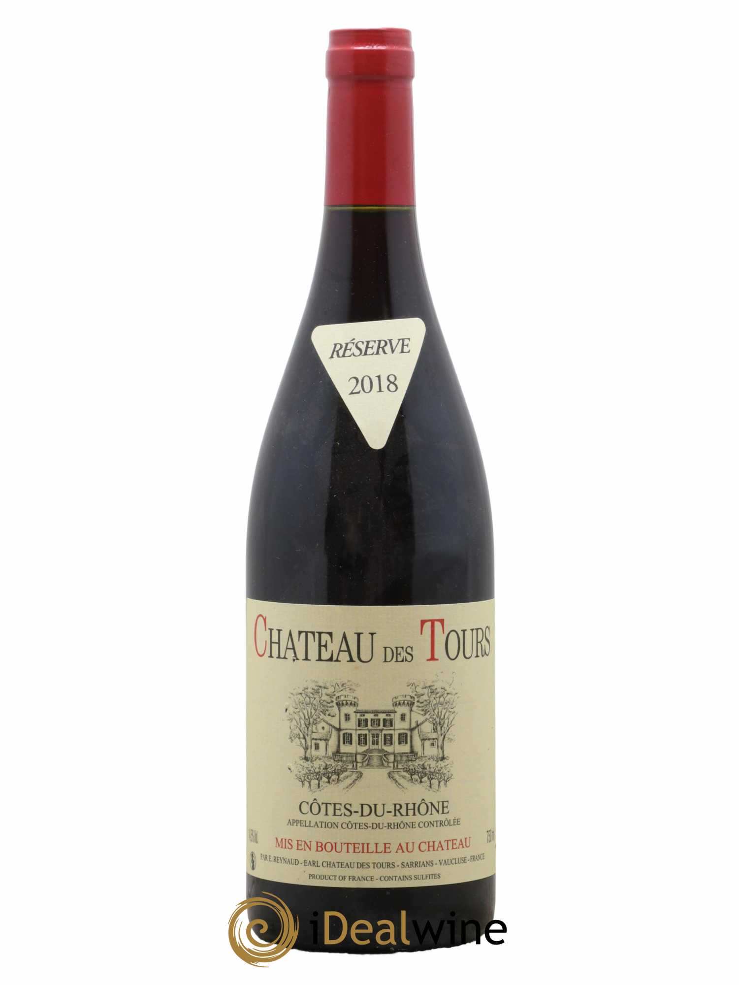 Côtes-du-Rhône Château des Tours Emmanuel Reynaud 2018 - Lot de 1 bouteille - 0