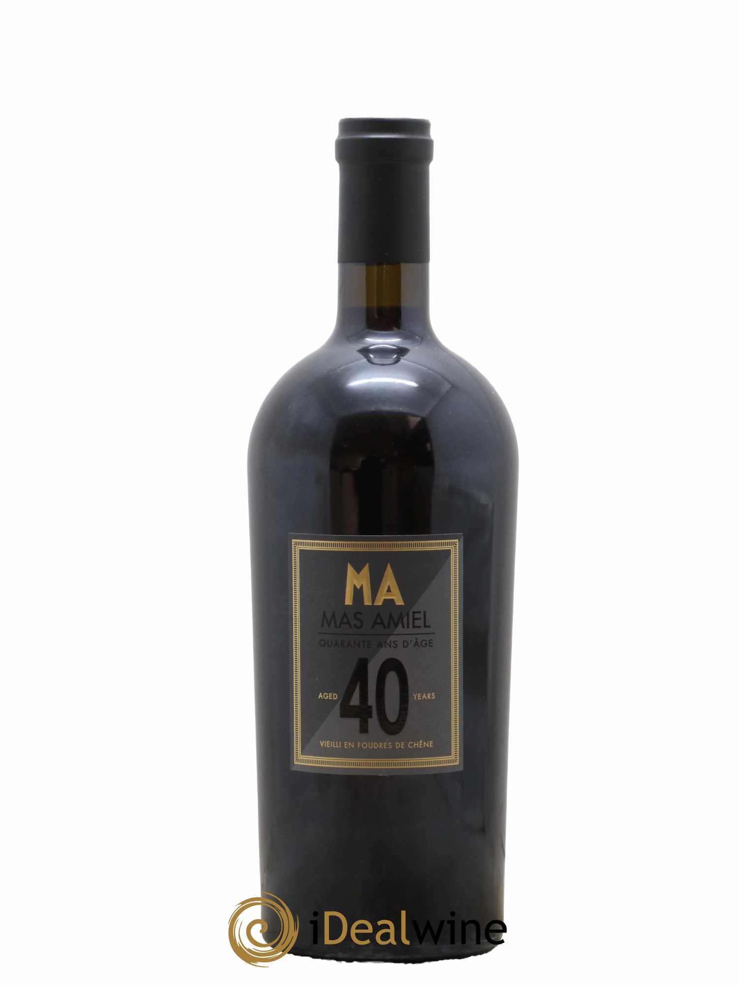 Maury Mas Amiel 40 ans d'âge - Lot of 1 bottle - 1