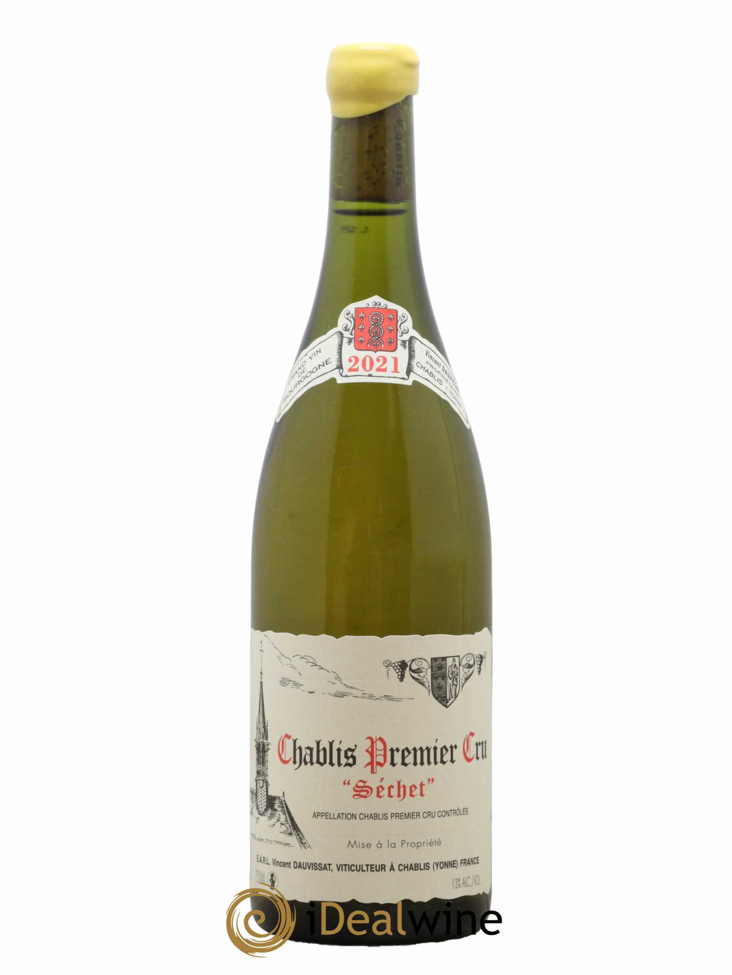 Chablis 1er Cru Séchet Vincent Dauvissat (Domaine) 2021 - Lotto di 1 bottiglia - 0