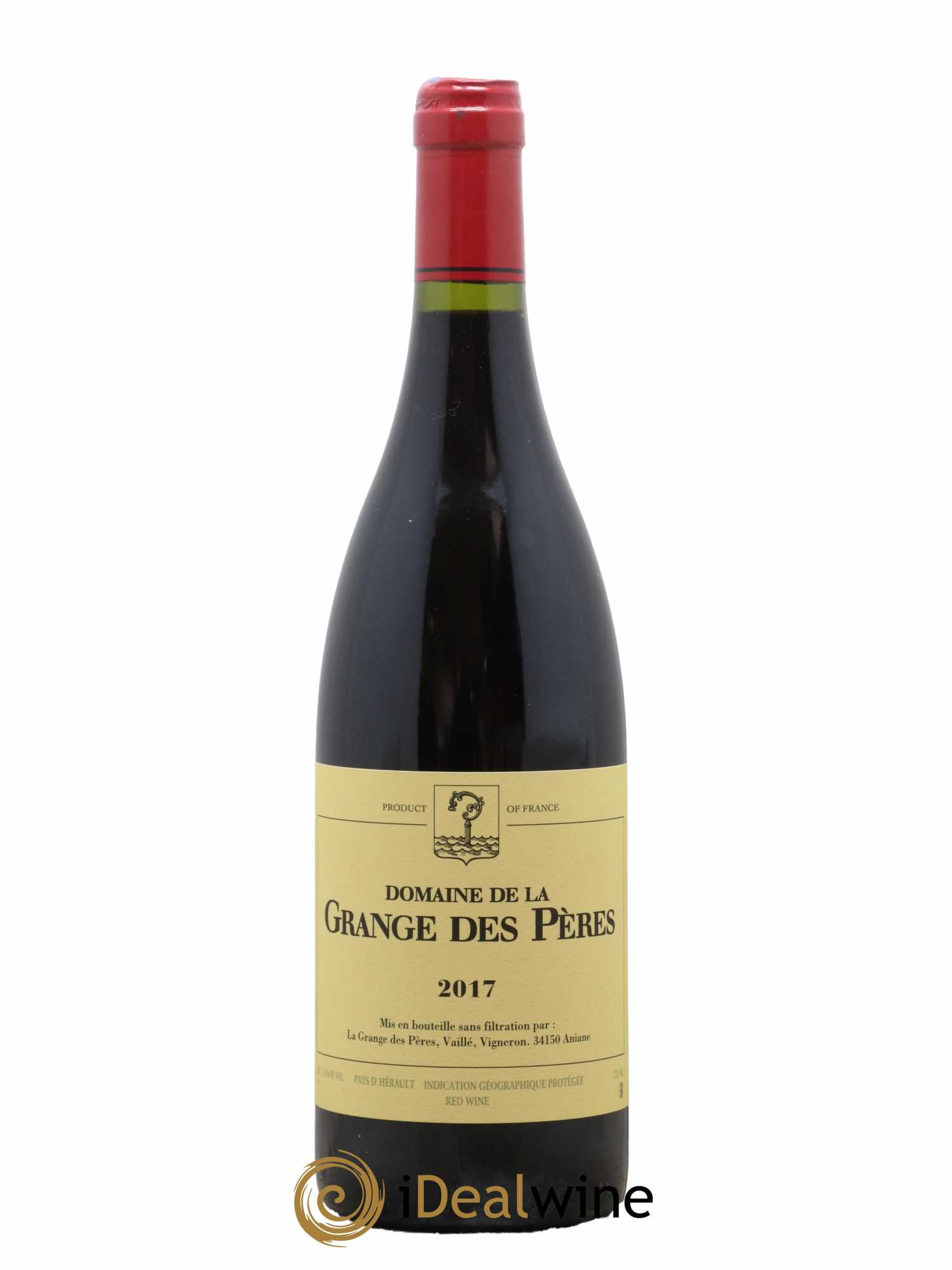 Pays d'Hérault Grange des Pères Laurent Vaillé 2017 - Lot de 1 bouteille - 0
