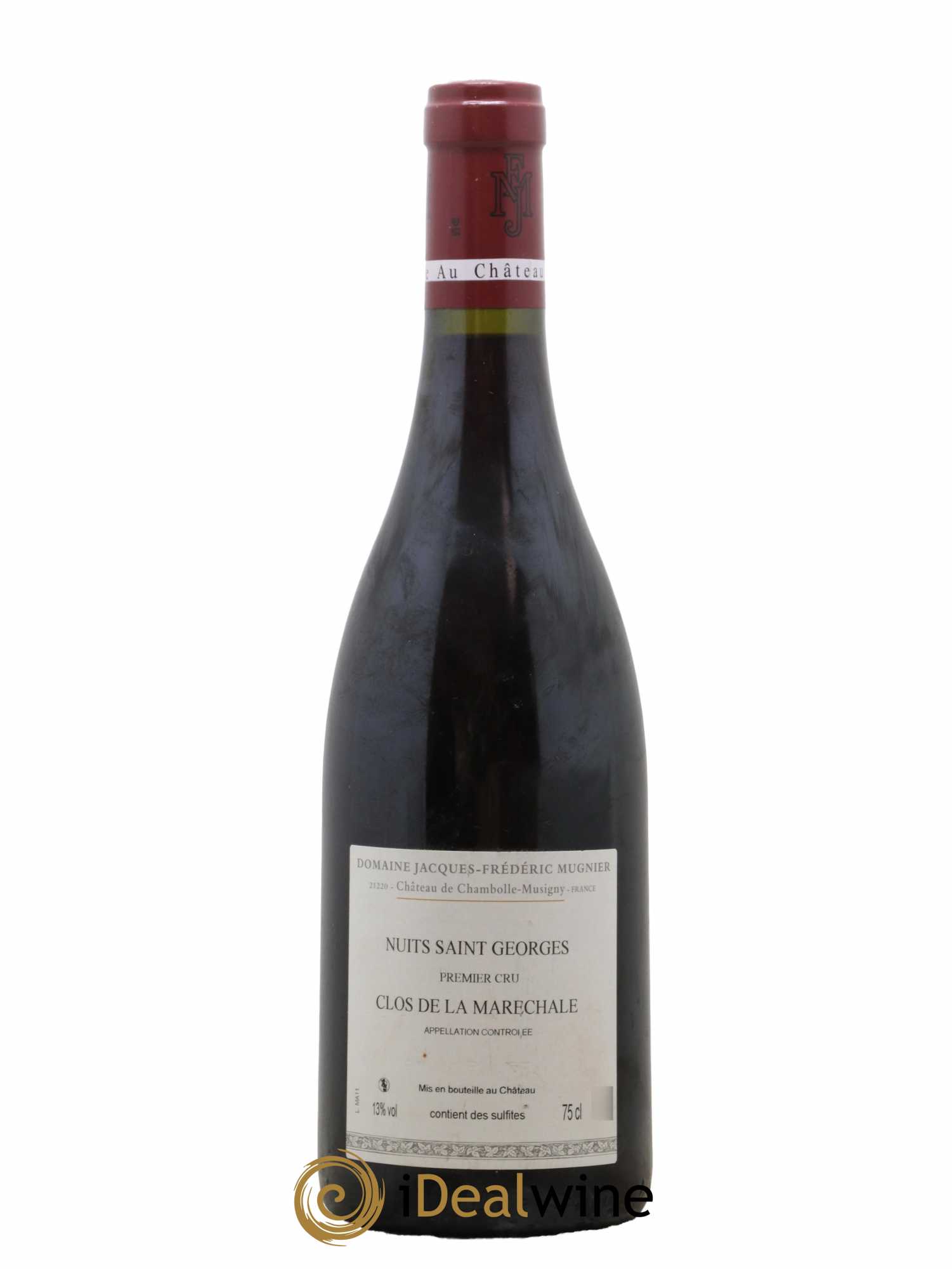 Nuits-Saint-Georges 1er Cru Clos de La Maréchale Jacques-Frédéric Mugnier 2011 - Lot de 1 bouteille - 1