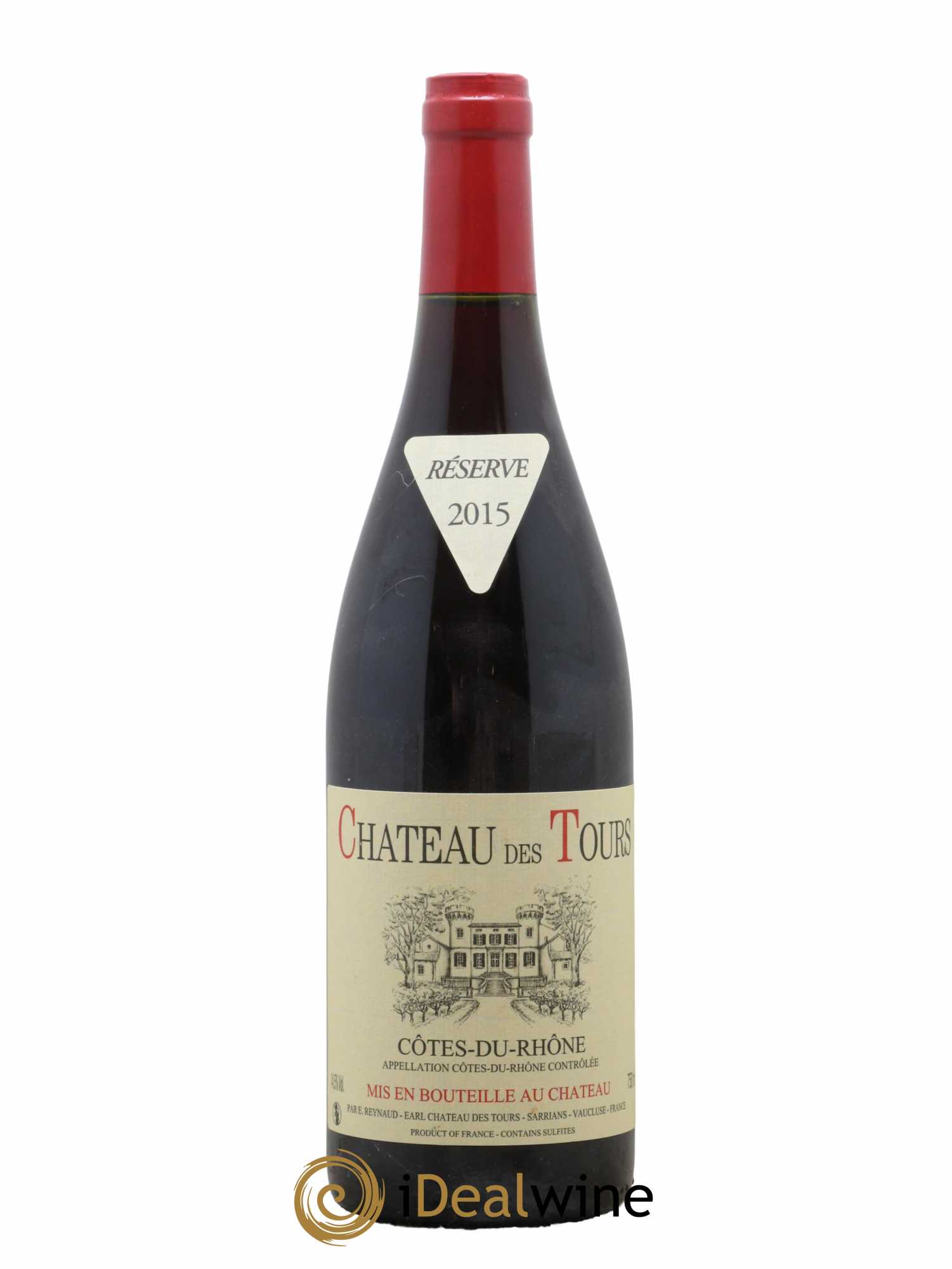 Côtes-du-Rhône Château des Tours Emmanuel Reynaud 2015 - Lot de 1 bouteille - 0