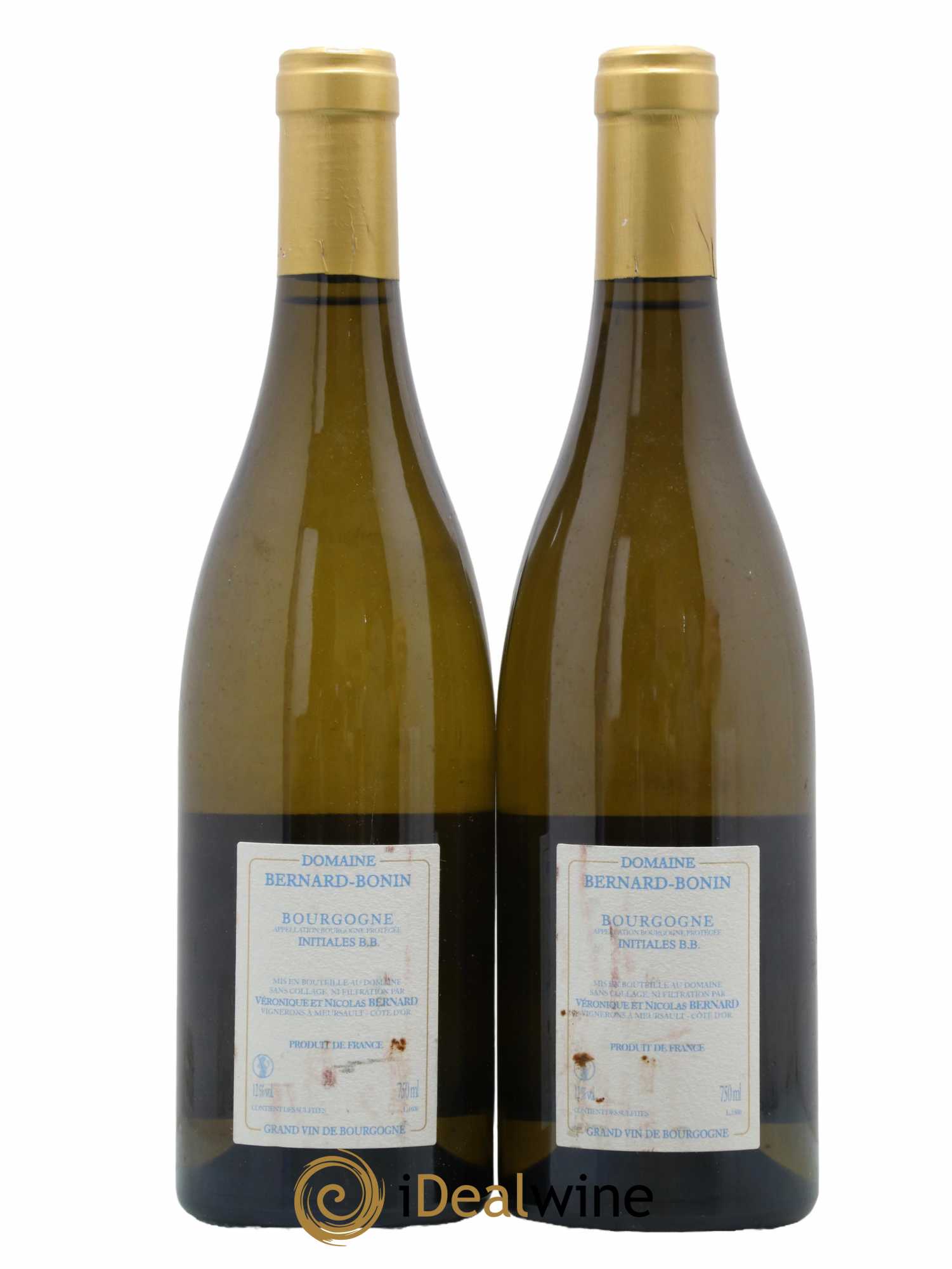 Bourgogne Initiales BB Bernard Bonin 2016 - Lot de 2 bouteilles - 1