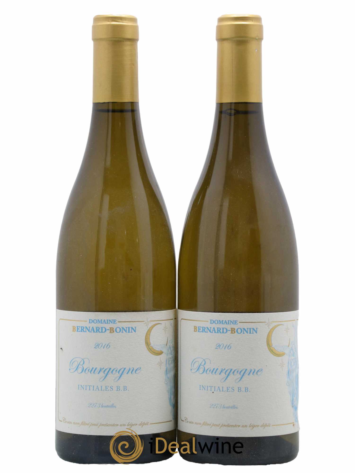 Bourgogne Initiales BB Bernard Bonin 2016 - Lot de 2 bouteilles - 0