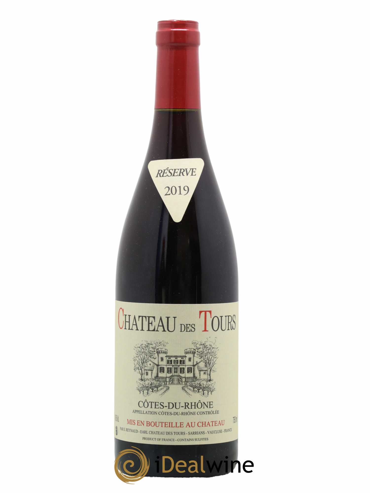 Côtes-du-Rhône Château des Tours Emmanuel Reynaud 2019 - Lot de 1 bouteille - 0