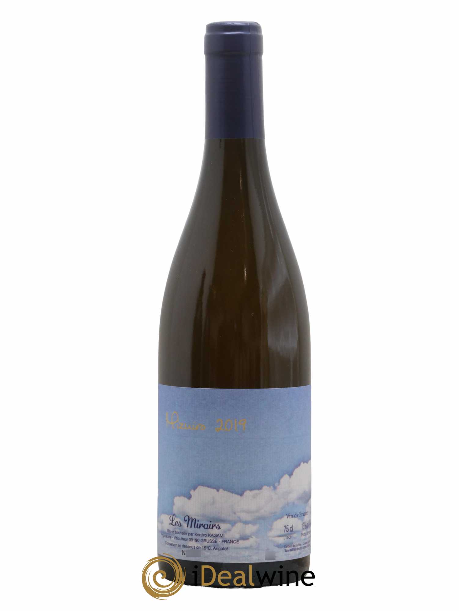 Vin de France Mizuiro Les Saugettes Kenjiro Kagami - Domaine des Miroirs 2019 - Lot de 1 bouteille - 0