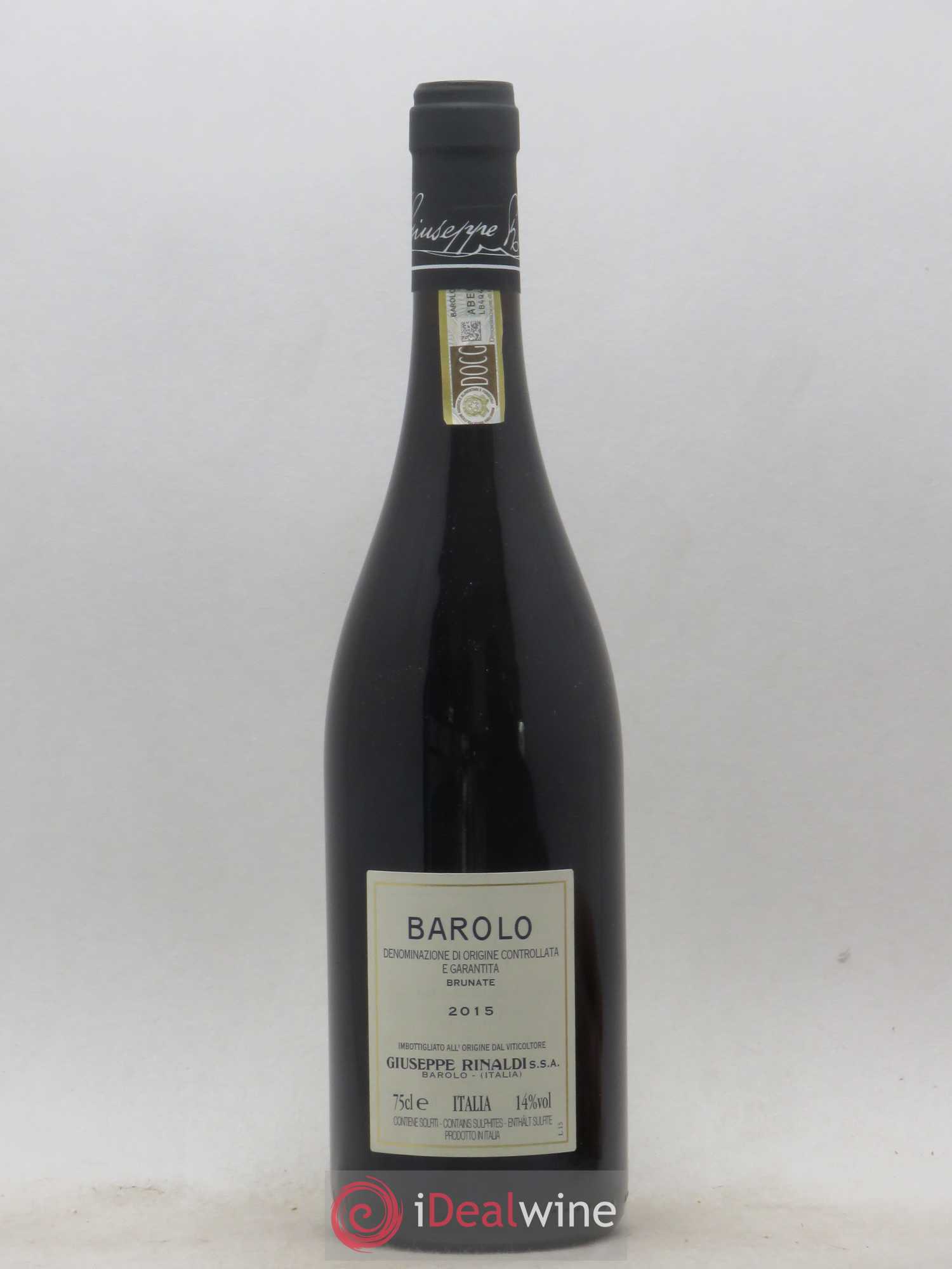 Barolo DOCG Brunate Giuseppe Rinaldi 2015 - Posten von 1 Flasche - 1
