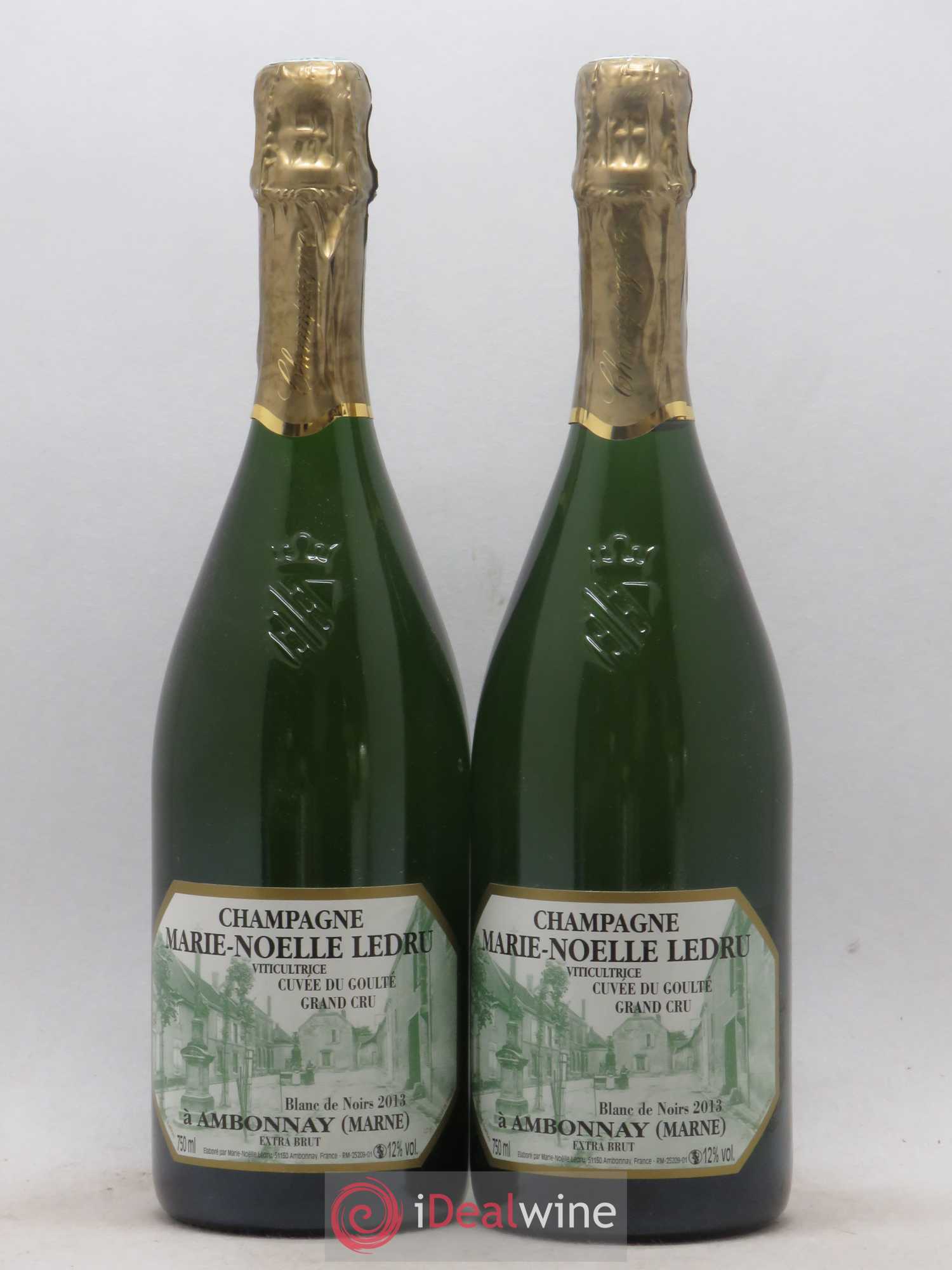 Cuvée du Goulté Blanc de Noirs Marie-Noëlle Ledru 2013 - Lot de 2 bouteilles - 0