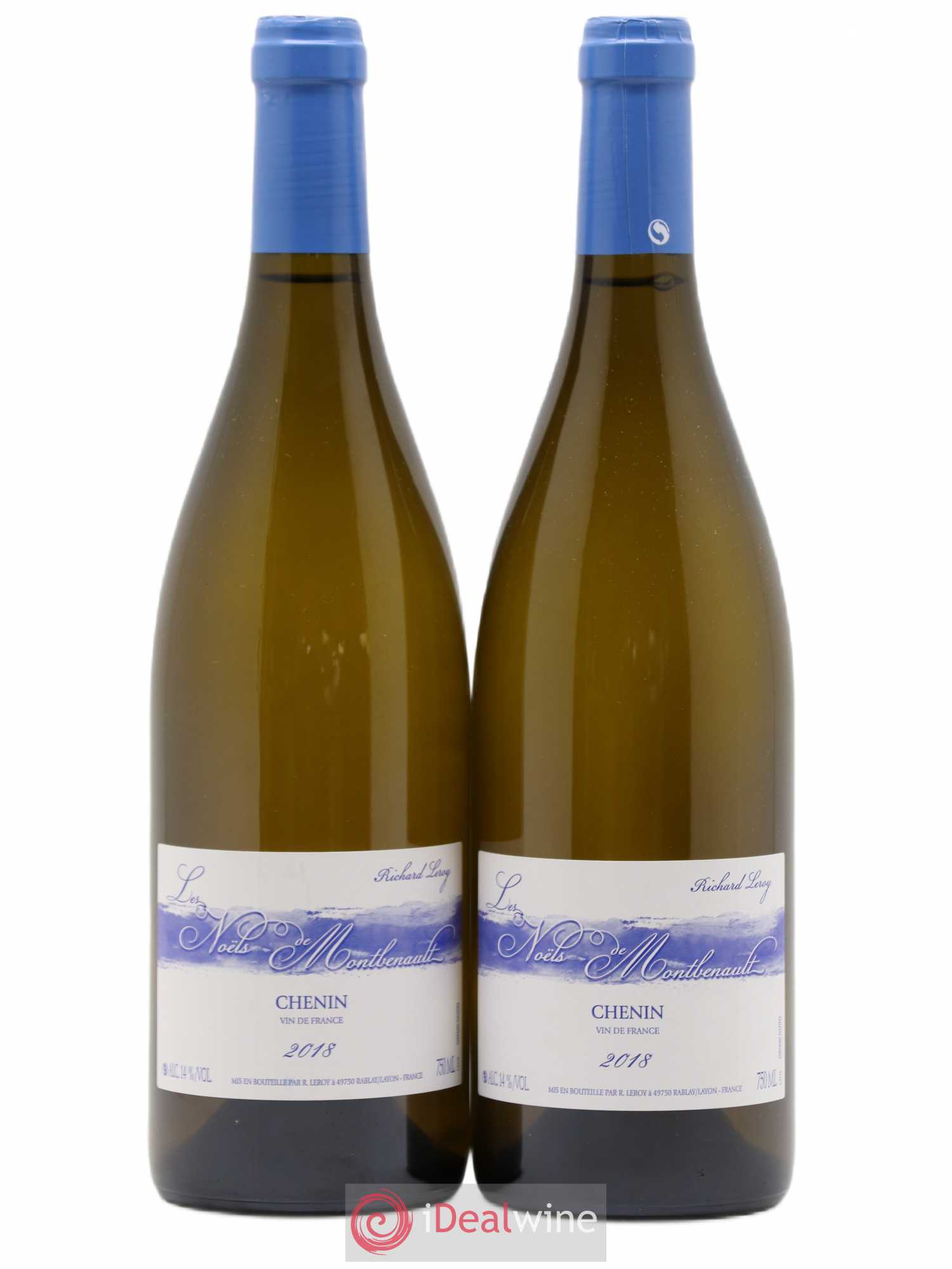 Vin de France Les Noëls de Montbenault Richard Leroy 2018 - Lot de 2 bouteilles - 0