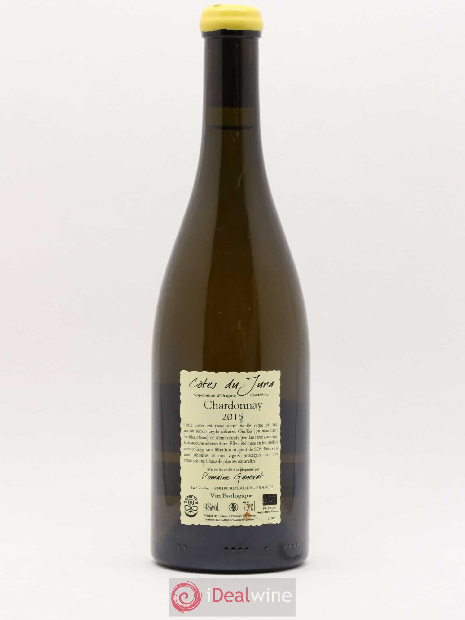 Côtes du Jura Les Chamois du Paradis Jean-François Ganevat (Domaine) 2015 - Lot de 1 bouteille - 1