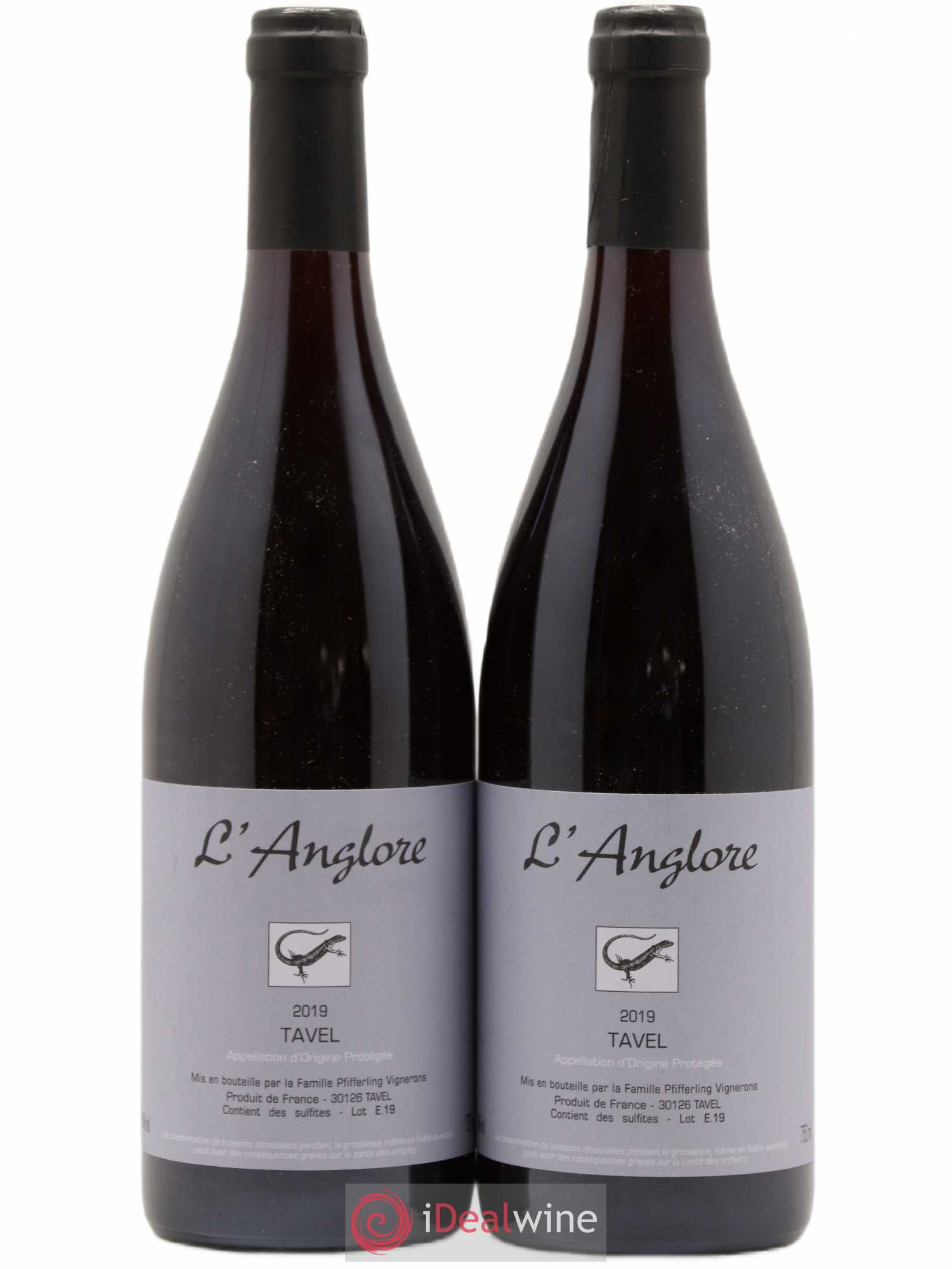 Tavel L'Anglore 2019 - Posten von 2 Flaschen - 0