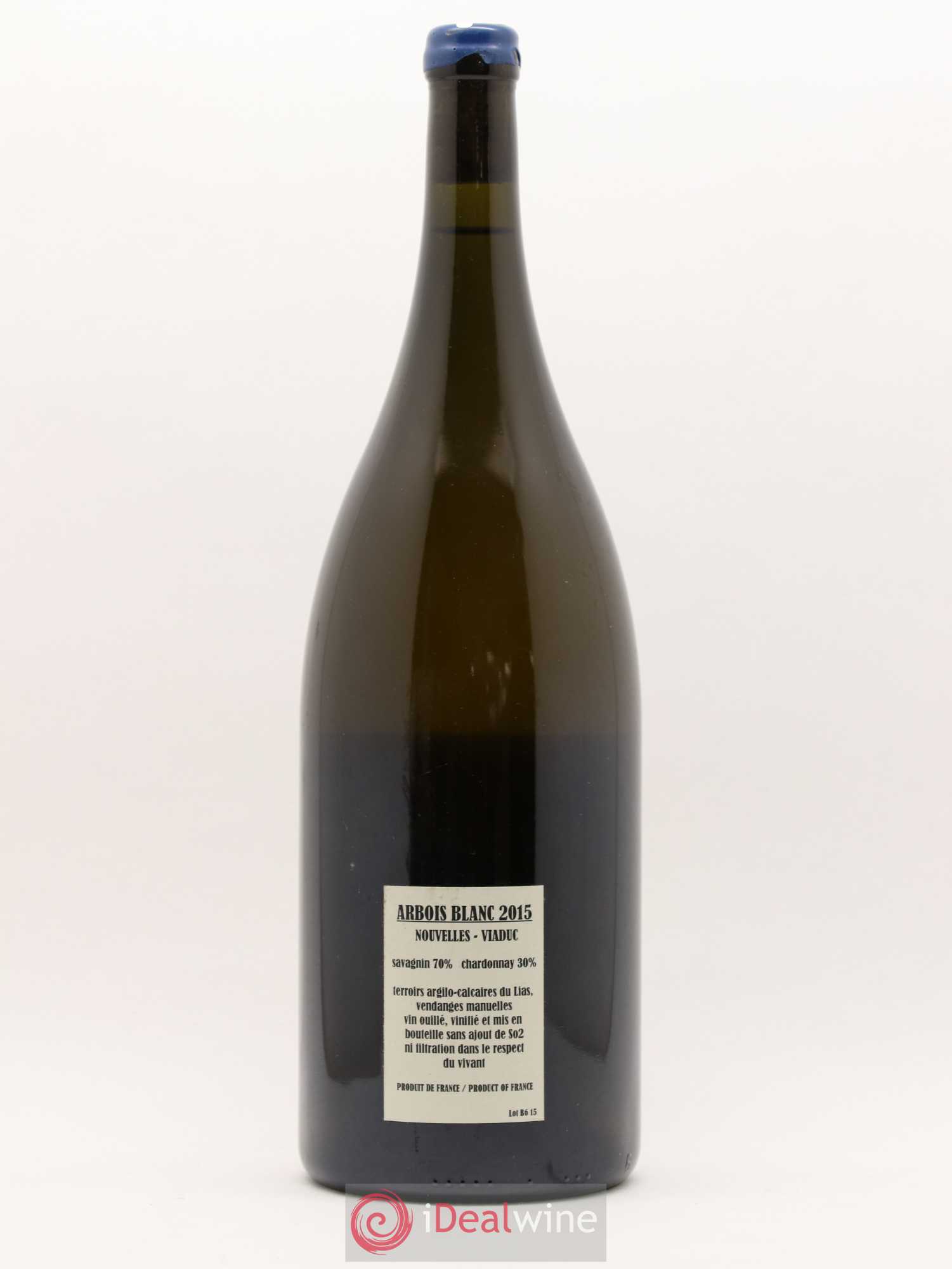 Arbois Savagnin Chardonnay Nouvelles-Viaduc Adeline Houillon & Renaud Bruyère 2015 - Lot de 1 magnum - 1