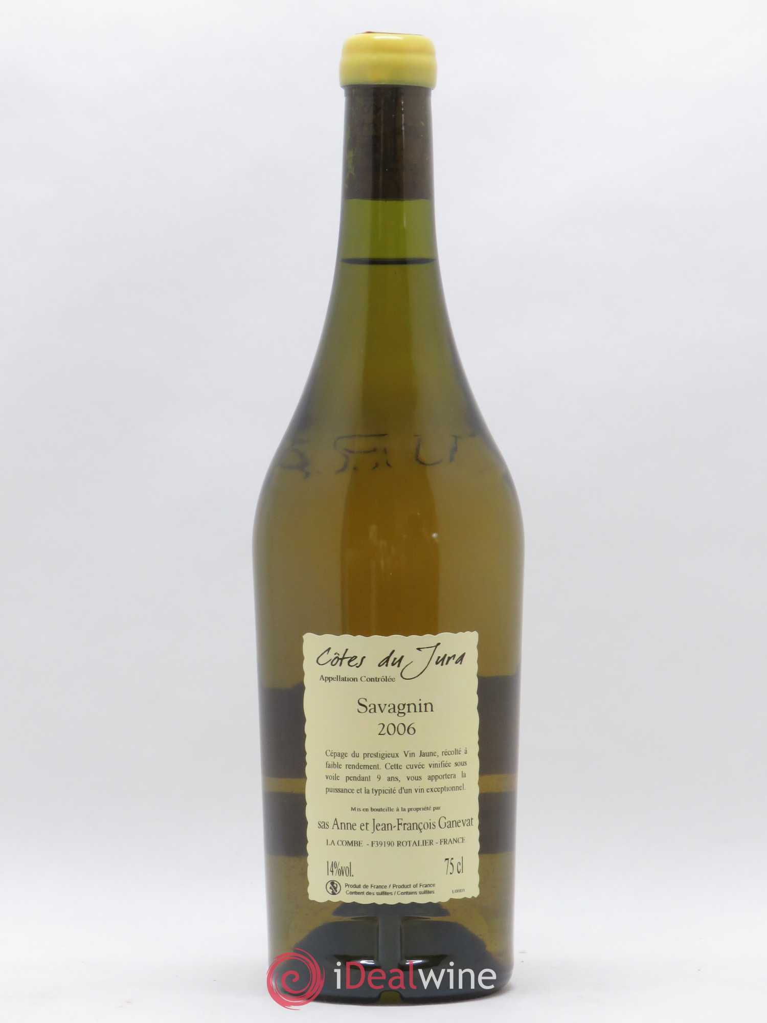 Côtes du Jura Cuvée Prestige Jean-François Ganevat (Domaine) 2006 - Lot de 1 bouteille - 1