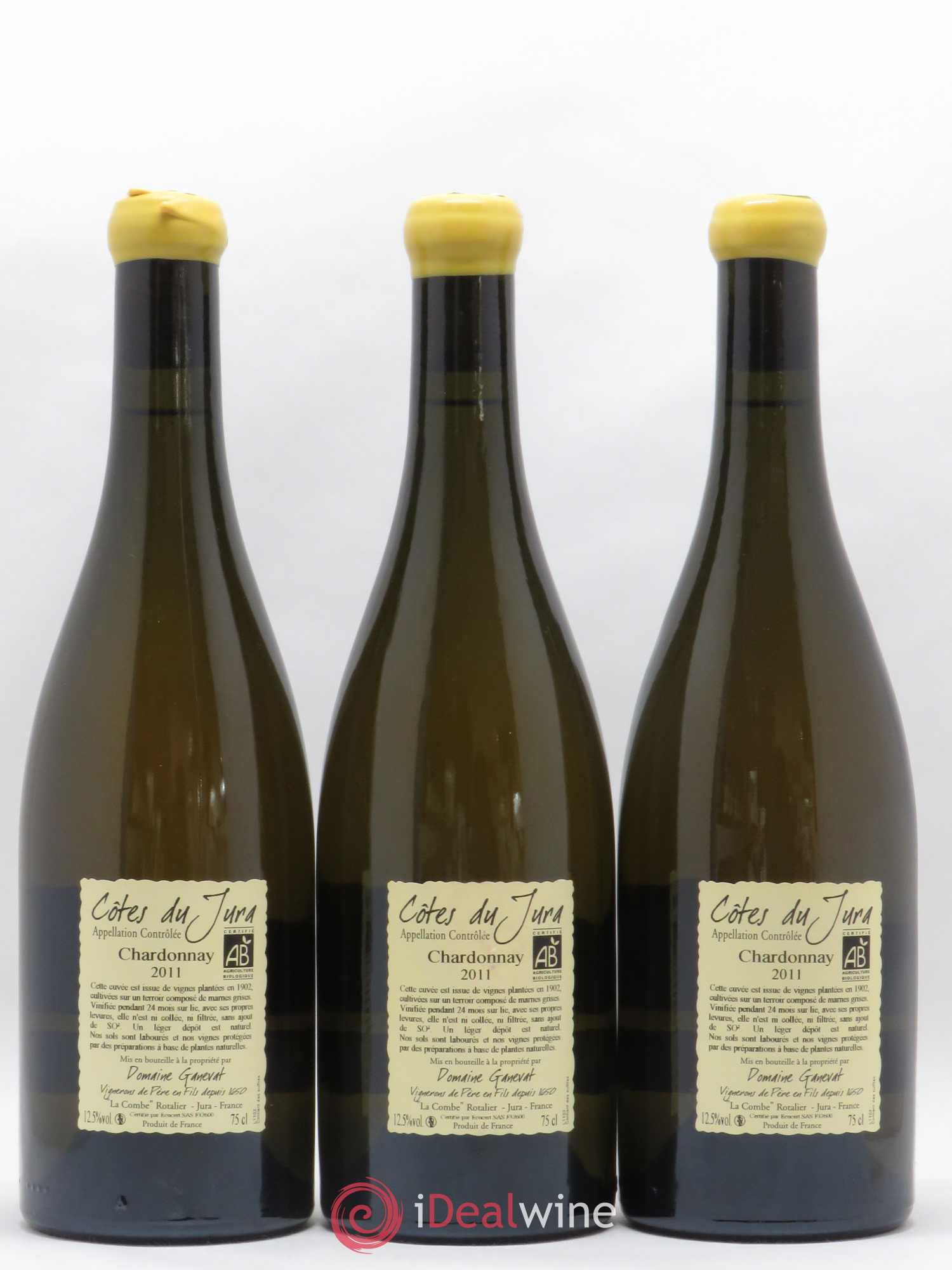 Côtes du Jura Les Chalasses Vieilles Vignes Jean-François Ganevat (Domaine) 2011 - Lot de 6 bouteilles - 2