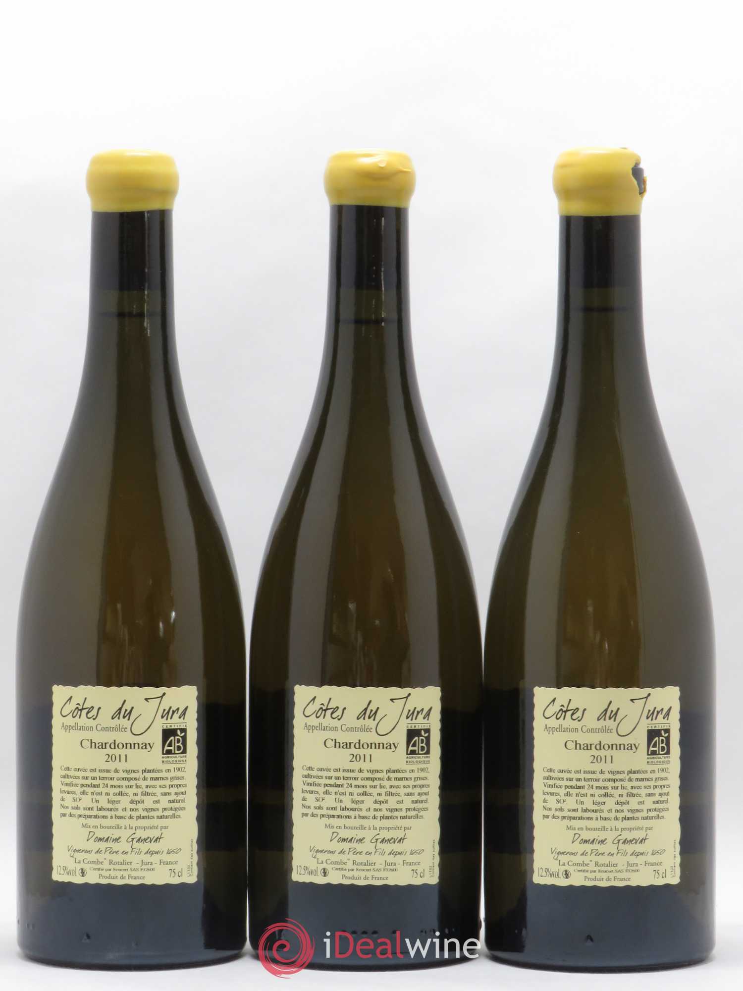 Côtes du Jura Les Chalasses Vieilles Vignes Jean-François Ganevat (Domaine) 2011 - Lot de 6 bouteilles - 4