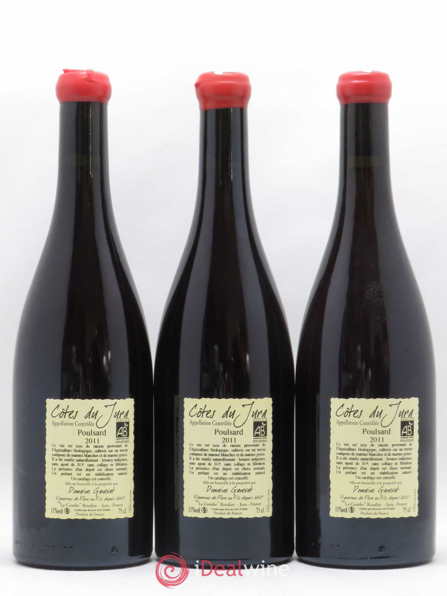 Côtes du Jura Cuvée de l'Enfant Terrible Jean-François Ganevat (Domaine) 2011 - Lot de 6 bouteilles - 2
