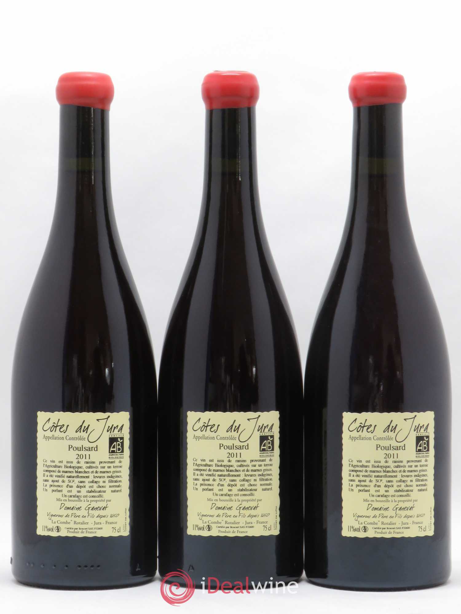 Côtes du Jura Cuvée de l'Enfant Terrible Jean-François Ganevat (Domaine) 2011 - Lot de 6 bouteilles - 4