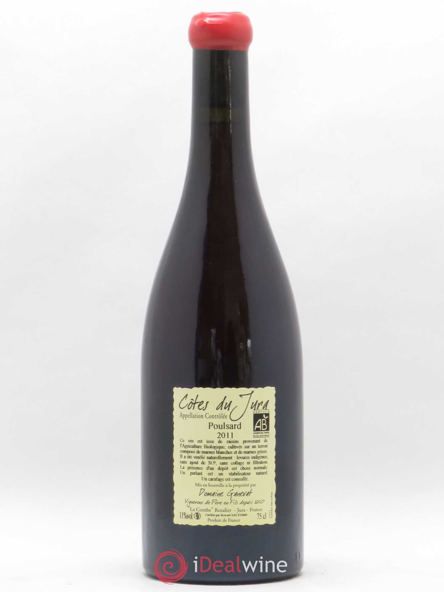 Côtes du Jura Cuvée de l'Enfant Terrible Jean-François Ganevat (Domaine) 2011 - Lot de 1 bouteille - 1