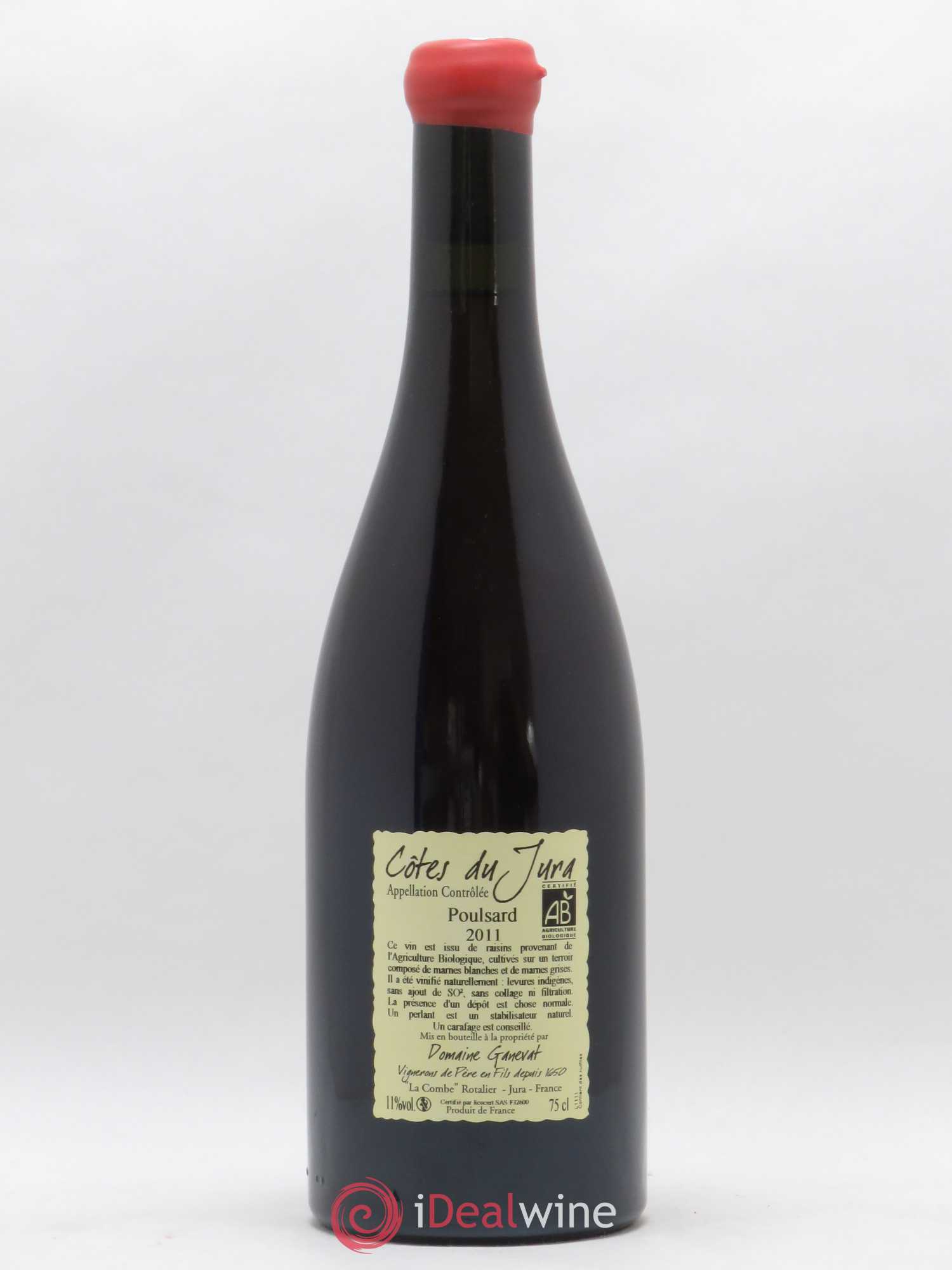 Côtes du Jura Cuvée de l'Enfant Terrible Jean-François Ganevat (Domaine) 2011 - Lot de 1 bouteille - 1