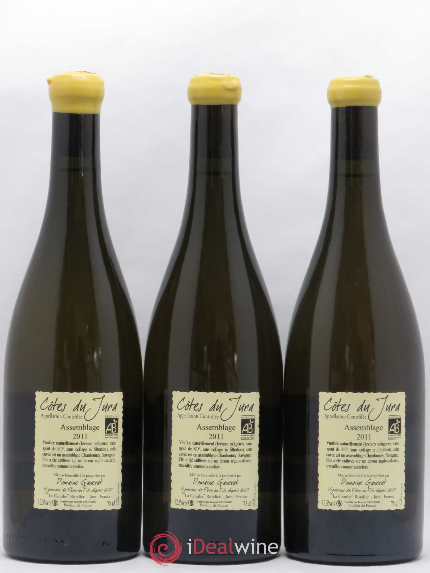 Côtes du Jura Cuvée Orégane Jean-François Ganevat (Domaine) 2011 - Lot de 6 bouteilles - 2