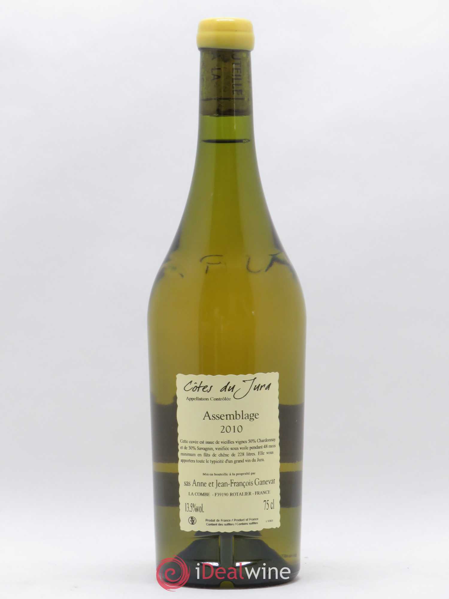 Côtes du Jura Cuvée de Garde Jean-François Ganevat (Domaine) 2010 - Lot de 1 bouteille - 1
