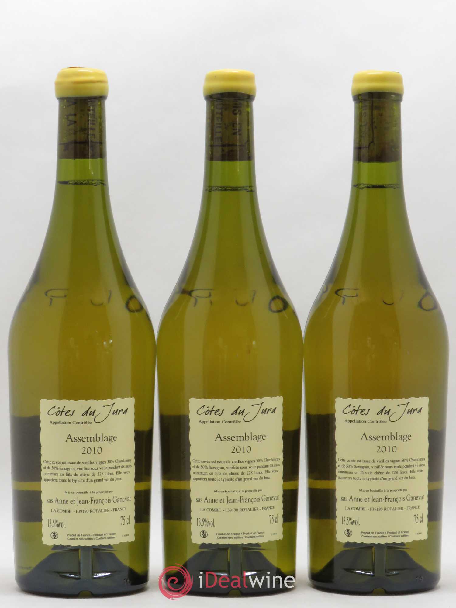 Côtes du Jura Cuvée de Garde Jean-François Ganevat (Domaine) 2010 - Lot de 6 bouteilles - 2