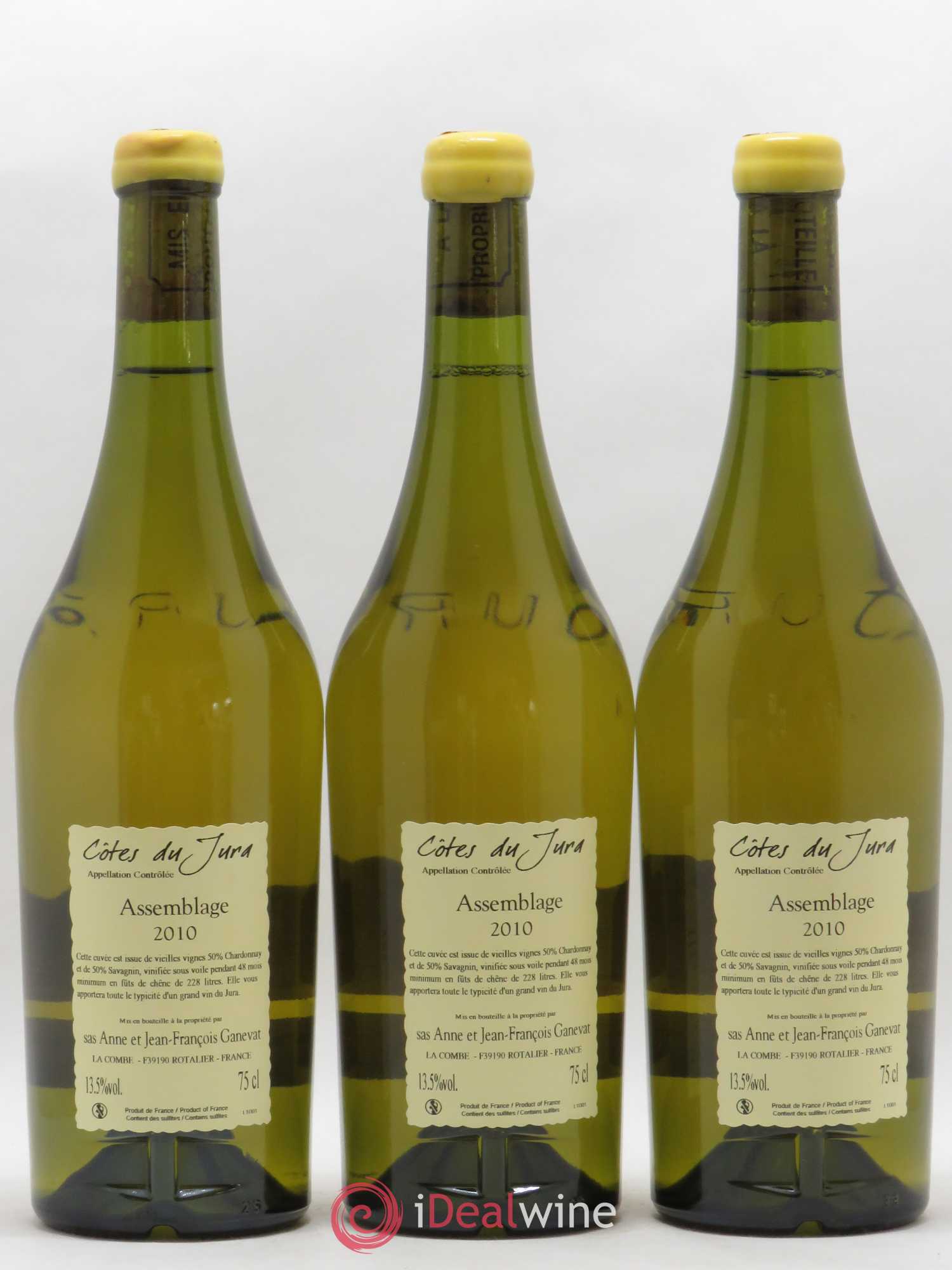 Côtes du Jura Cuvée de Garde Jean-François Ganevat (Domaine) 2010 - Lot de 6 bouteilles - 4