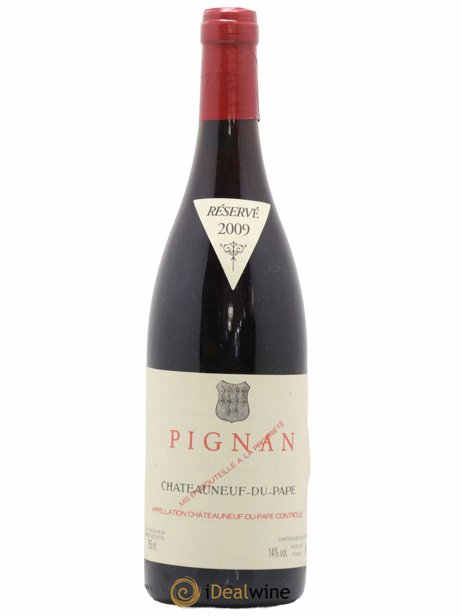 Châteauneuf-du-Pape Pignan Emmanuel Reynaud 2009 - Lot de 1 bouteille - 0