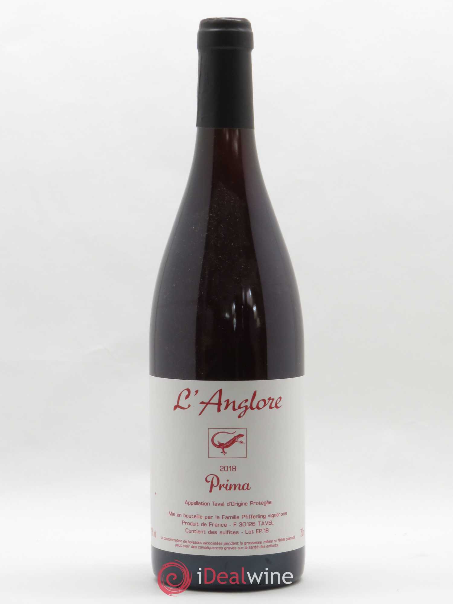 Tavel Prima L'Anglore 2018 - Posten von 1 Flasche - 0