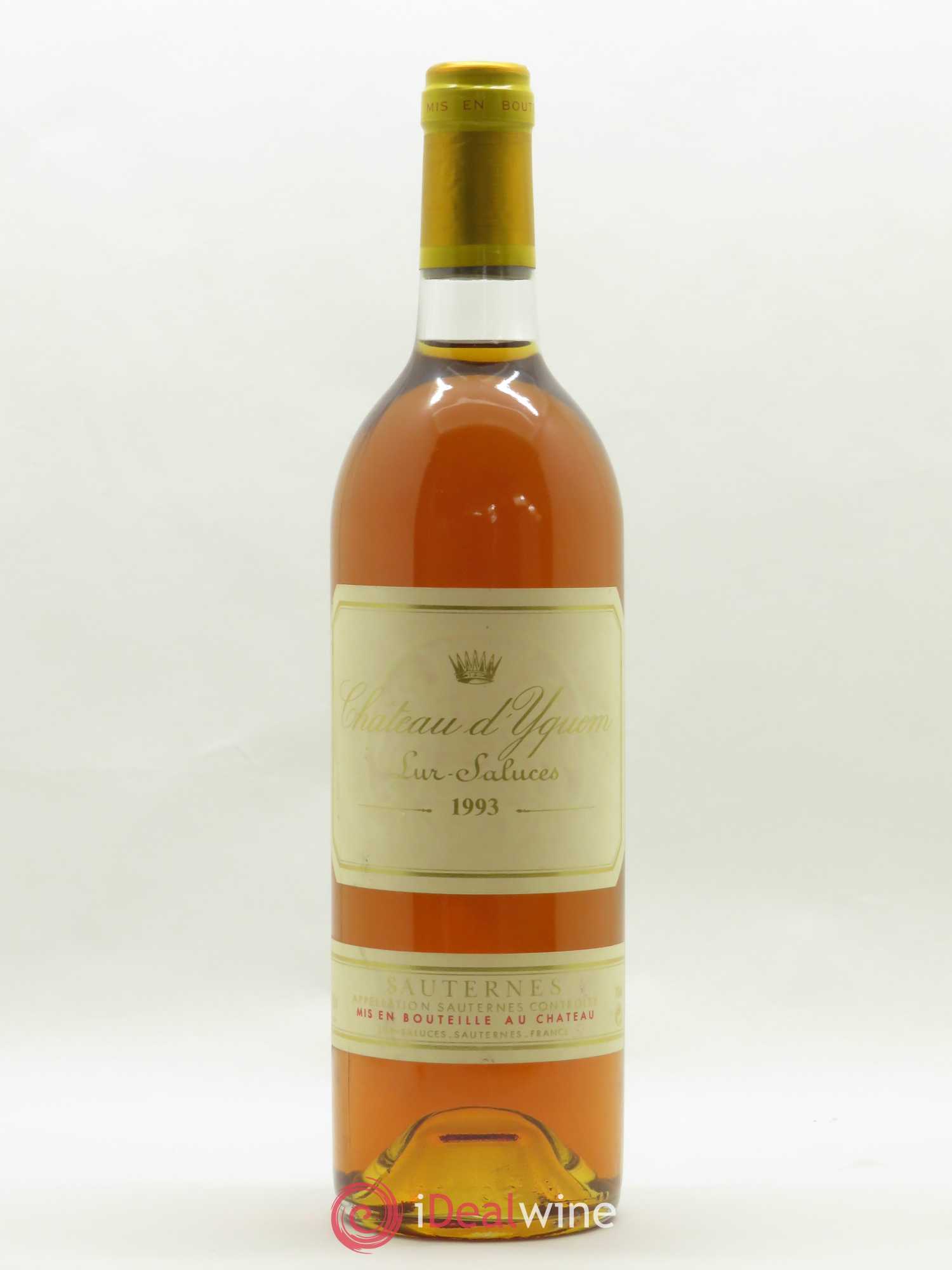 Château d' Yquem 1er Cru Classé Supérieur 1993 - Lotto di 1 bottiglia - 0