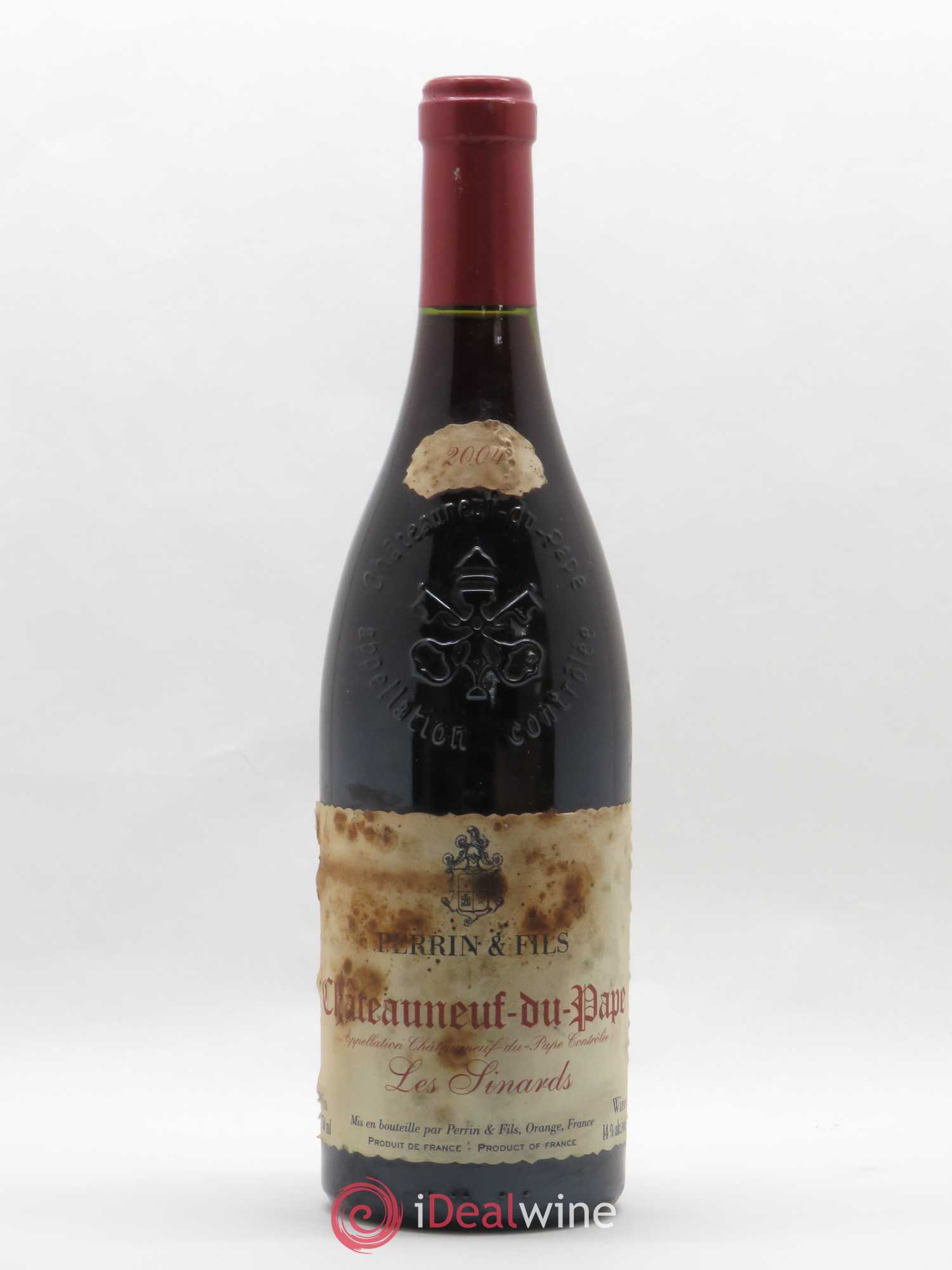 Châteauneuf-du-Pape Les Sinards Perrin & Fils 2004 - Lot de 1 bouteille - 0
