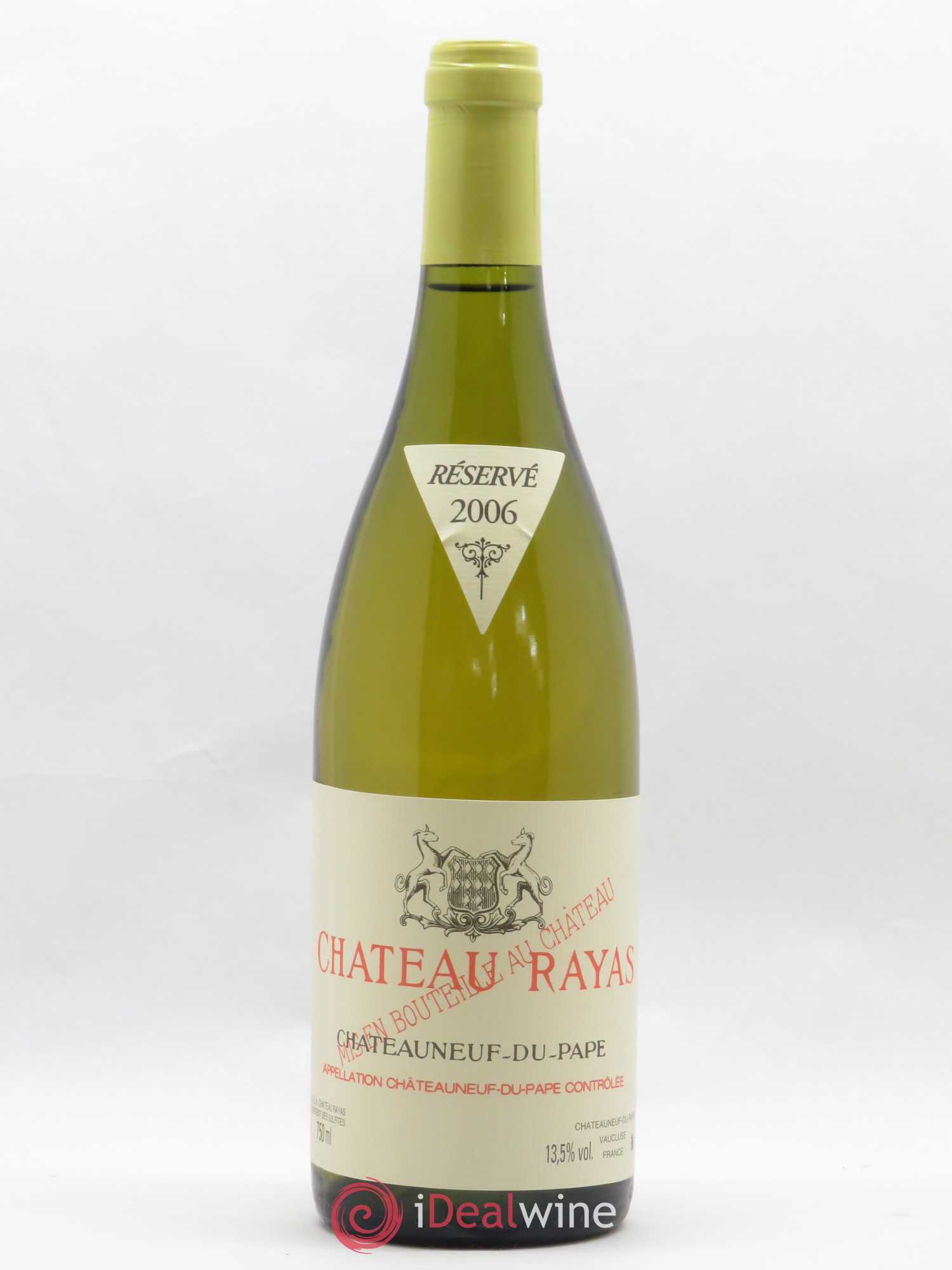 Châteauneuf-du-Pape Château Rayas Emmanuel Reynaud 2006 - Lot de 1 bouteille - 0