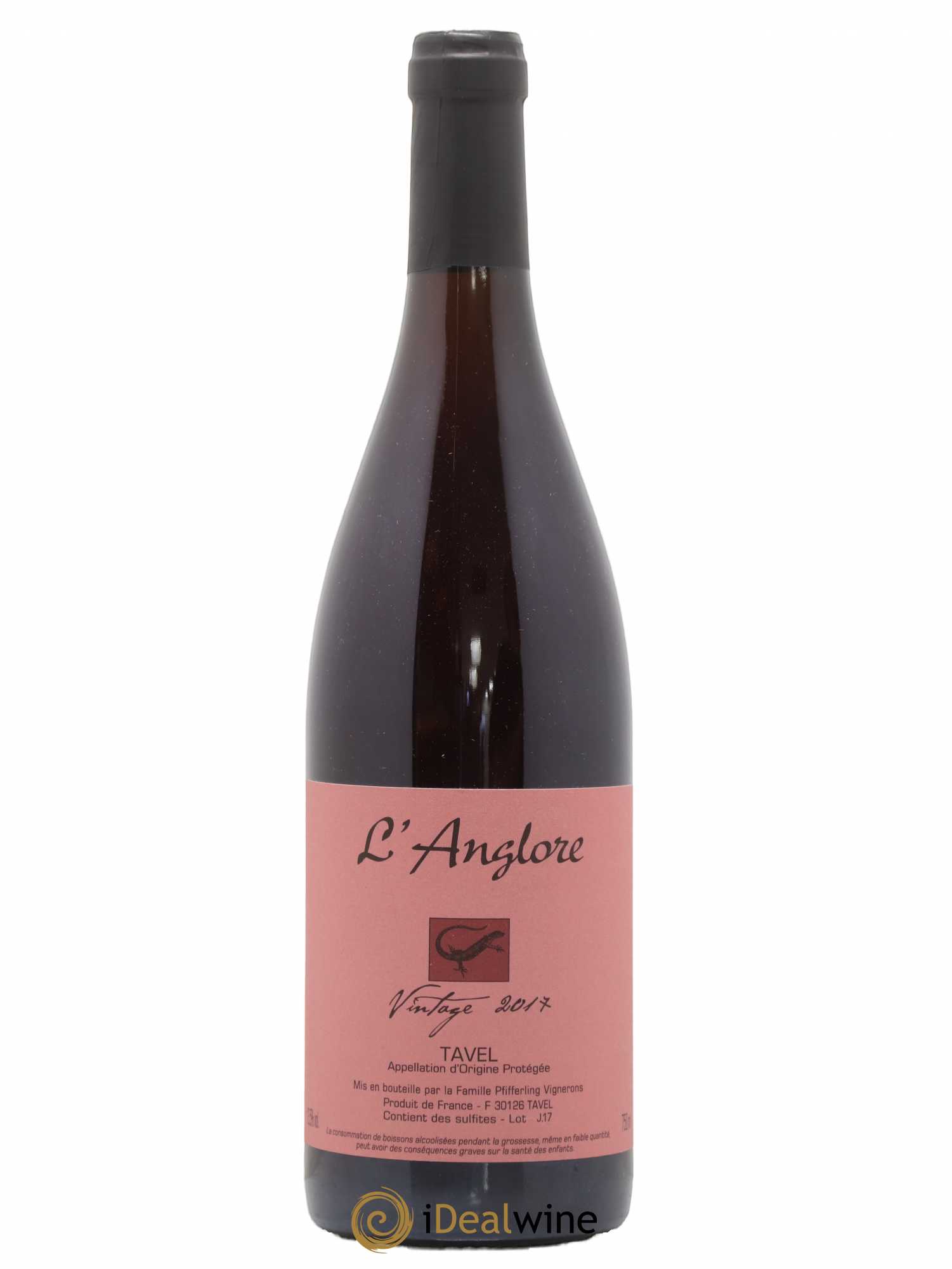 Tavel Vintage L'Anglore 2017 - Lot de 1 bouteille - 0