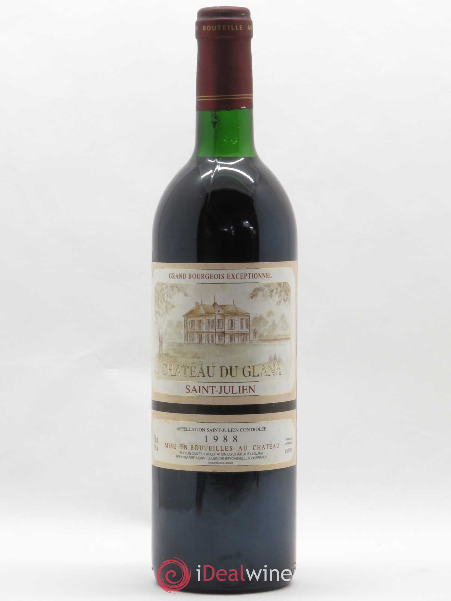 Château du Glana 1988 - Lot de 1 bouteille - 0