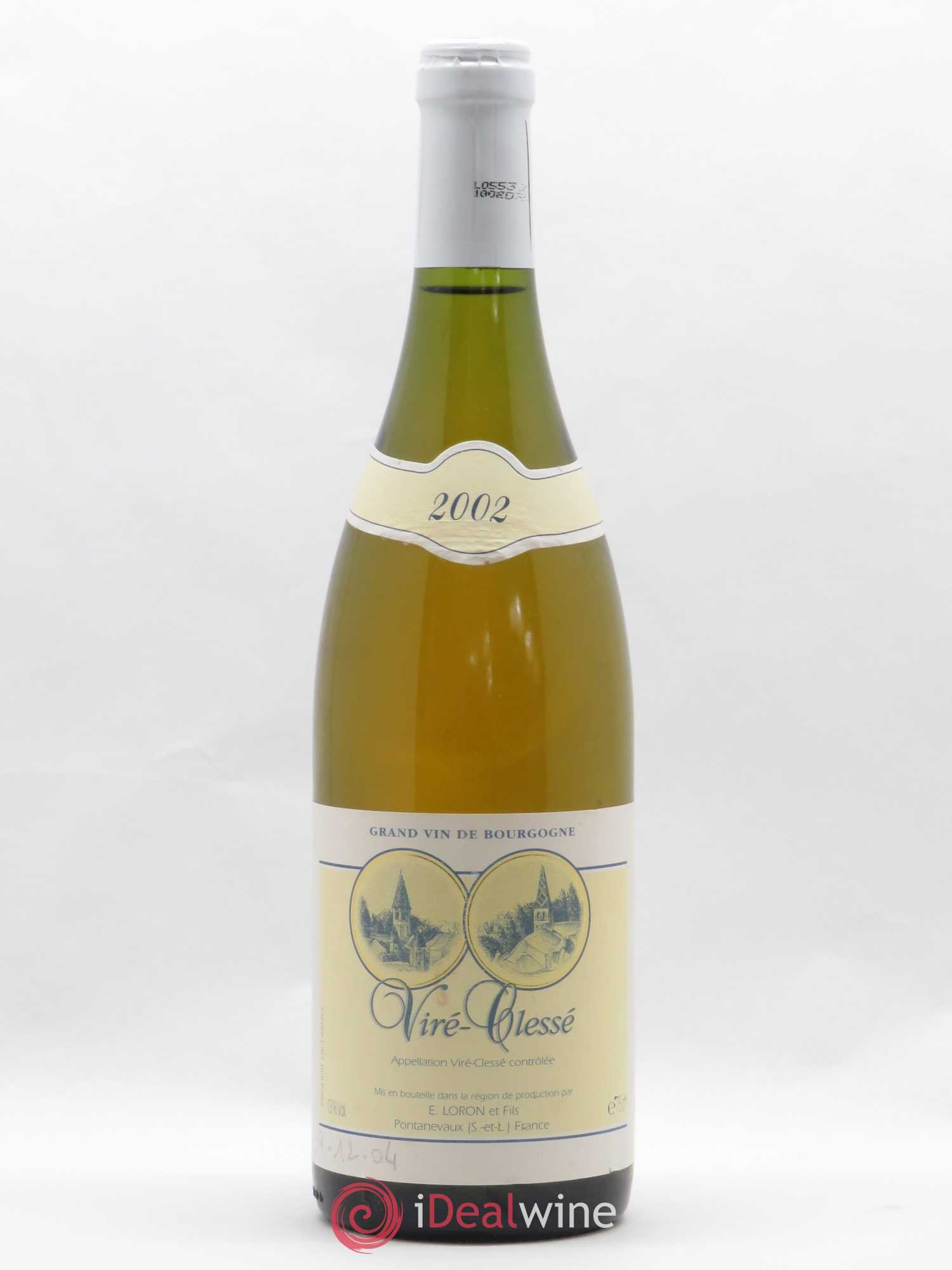 Viré-Clessé Loron et Fils (sans prix de réserve) 2002 - Posten von 1 Flasche - 0