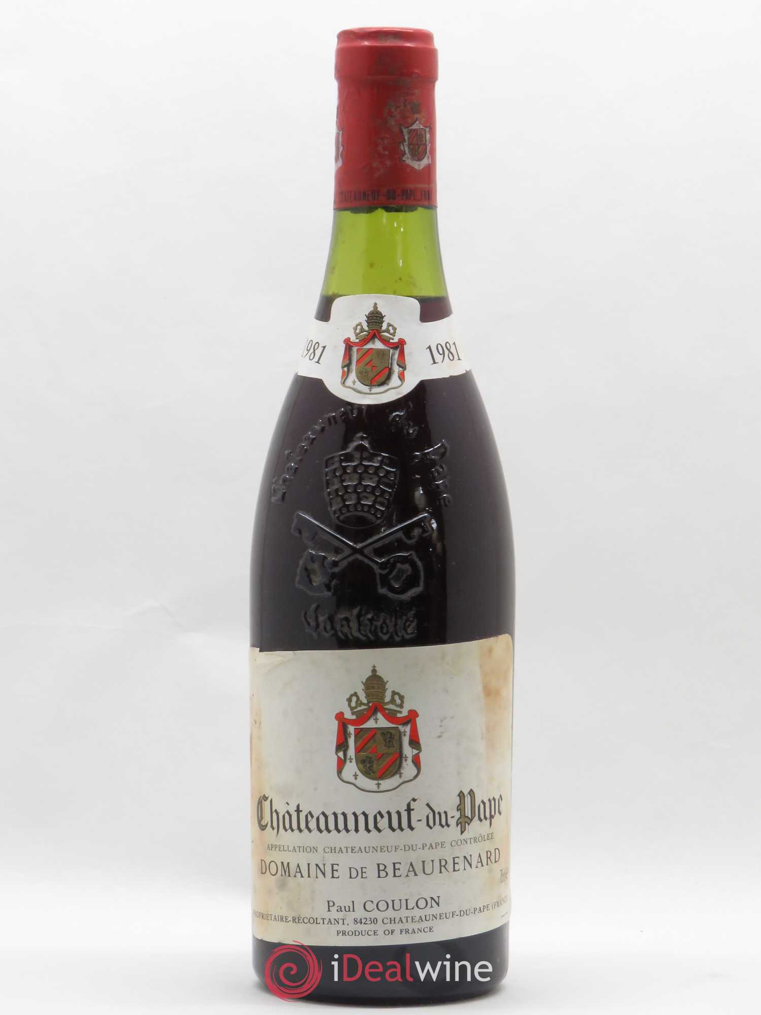 Châteauneuf-du-Pape Beaurenard (Domaine de) 1981 - Lot de 1 bouteille - 0