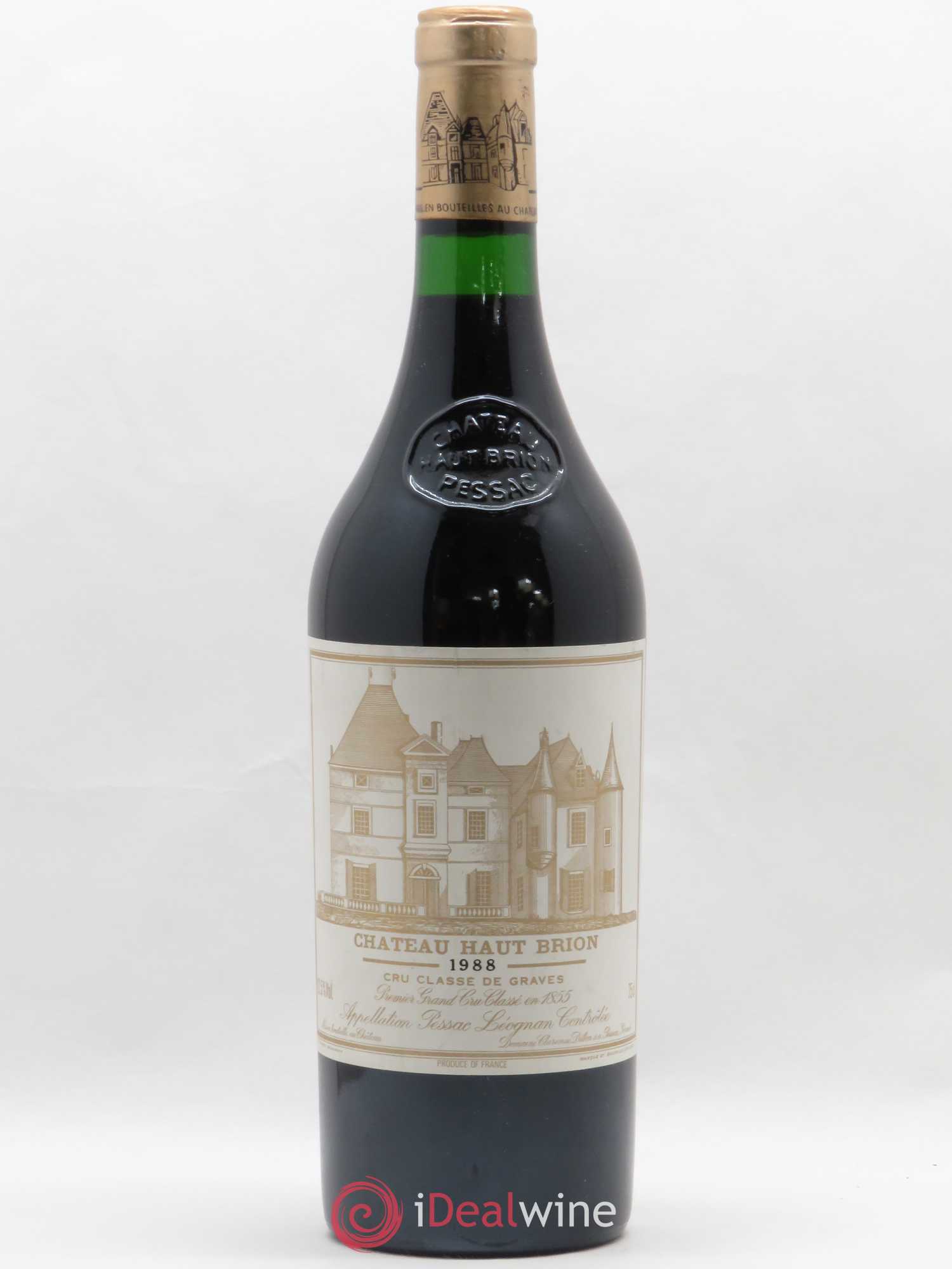 Château Haut Brion 1er Grand Cru Classé 1988 - Lot de 1 bouteille - 0
