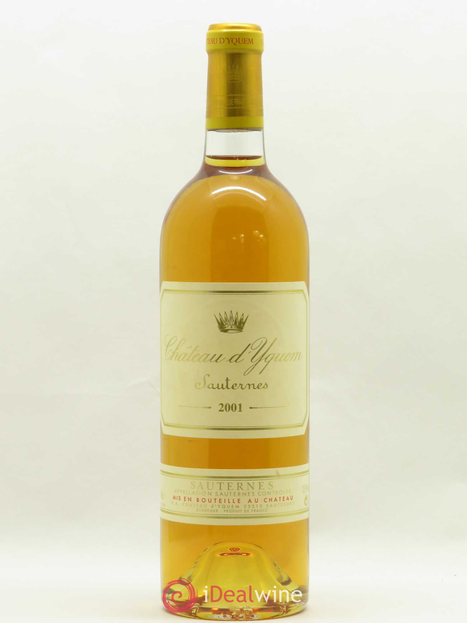 Château d' Yquem 1er Cru Classé Supérieur 2001 - Lotto di 1 bottiglia - 0