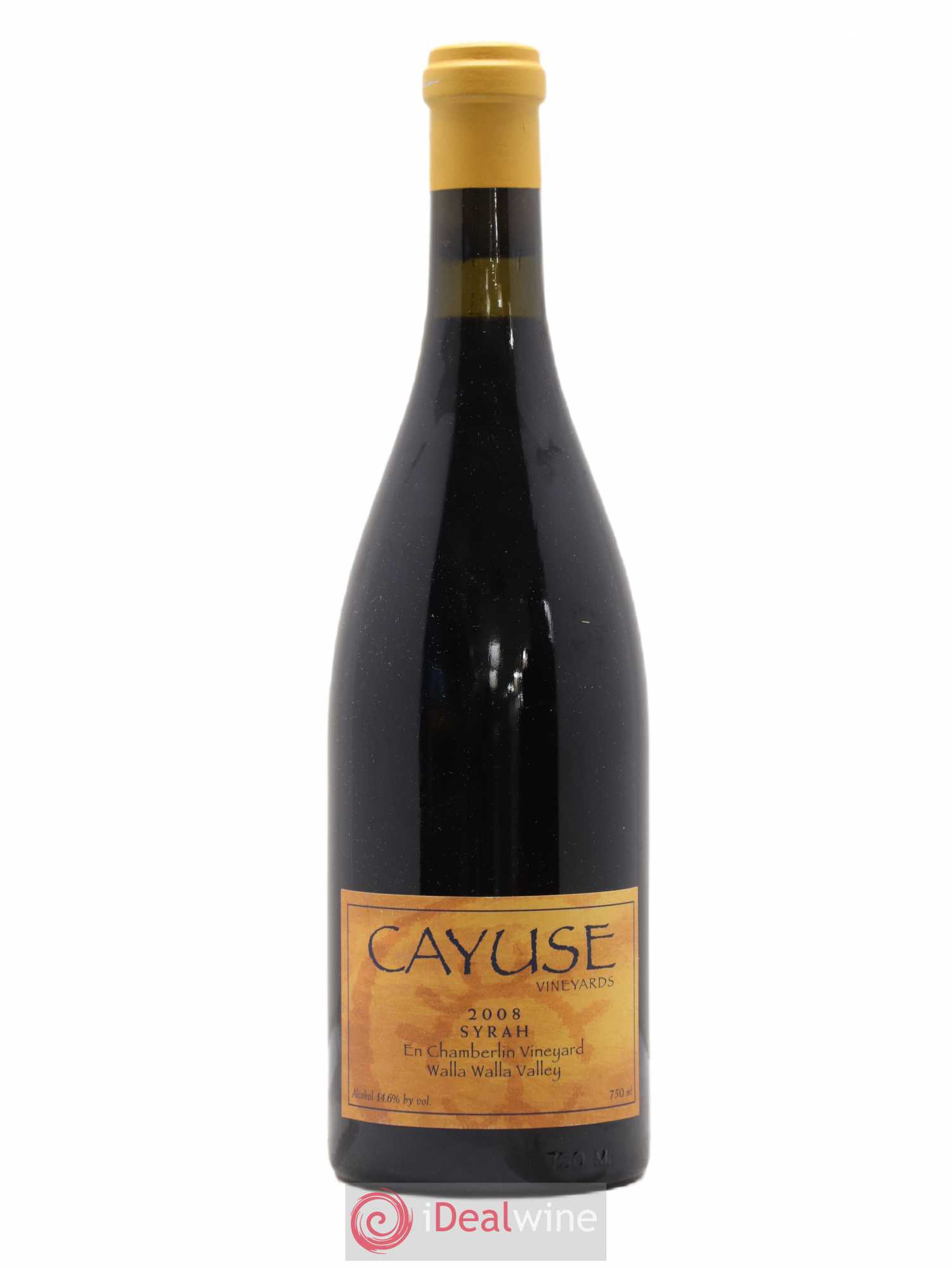 USA Walla Walla Valley Syrah En Chamberlin Cayuse Vineyards 2008 - Posten von 1 Flasche - 0