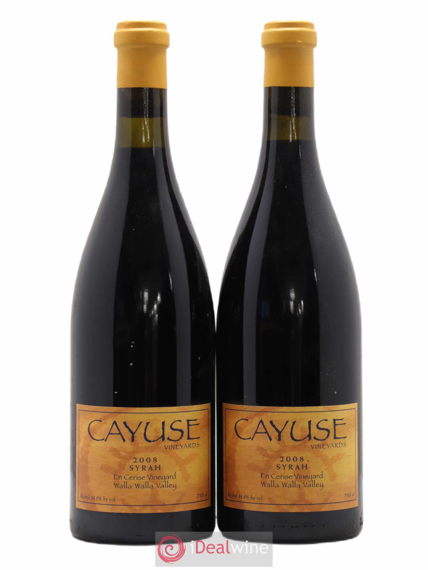 USA Walla Walla Valley Syrah En Cerise Cayuse Vineyards 2008 - Posten von 2 Flaschen - 0