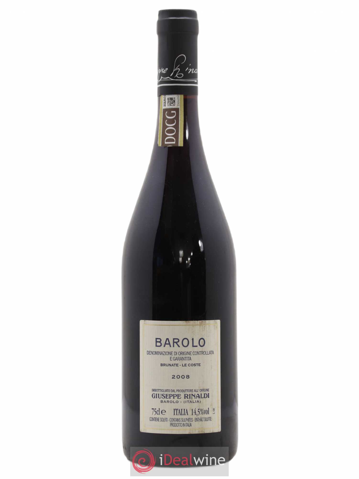 Barolo DOCG Brunate Le Coste Giuseppe Rinaldi 2008 - Posten von 1 Flasche - 1