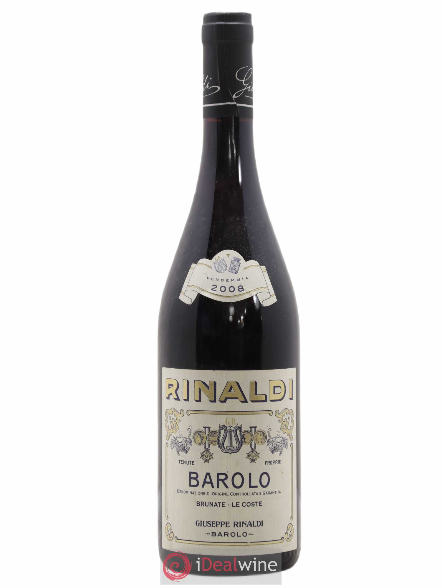 Barolo DOCG Brunate Le Coste Giuseppe Rinaldi 2008 - Posten von 1 Flasche - 0