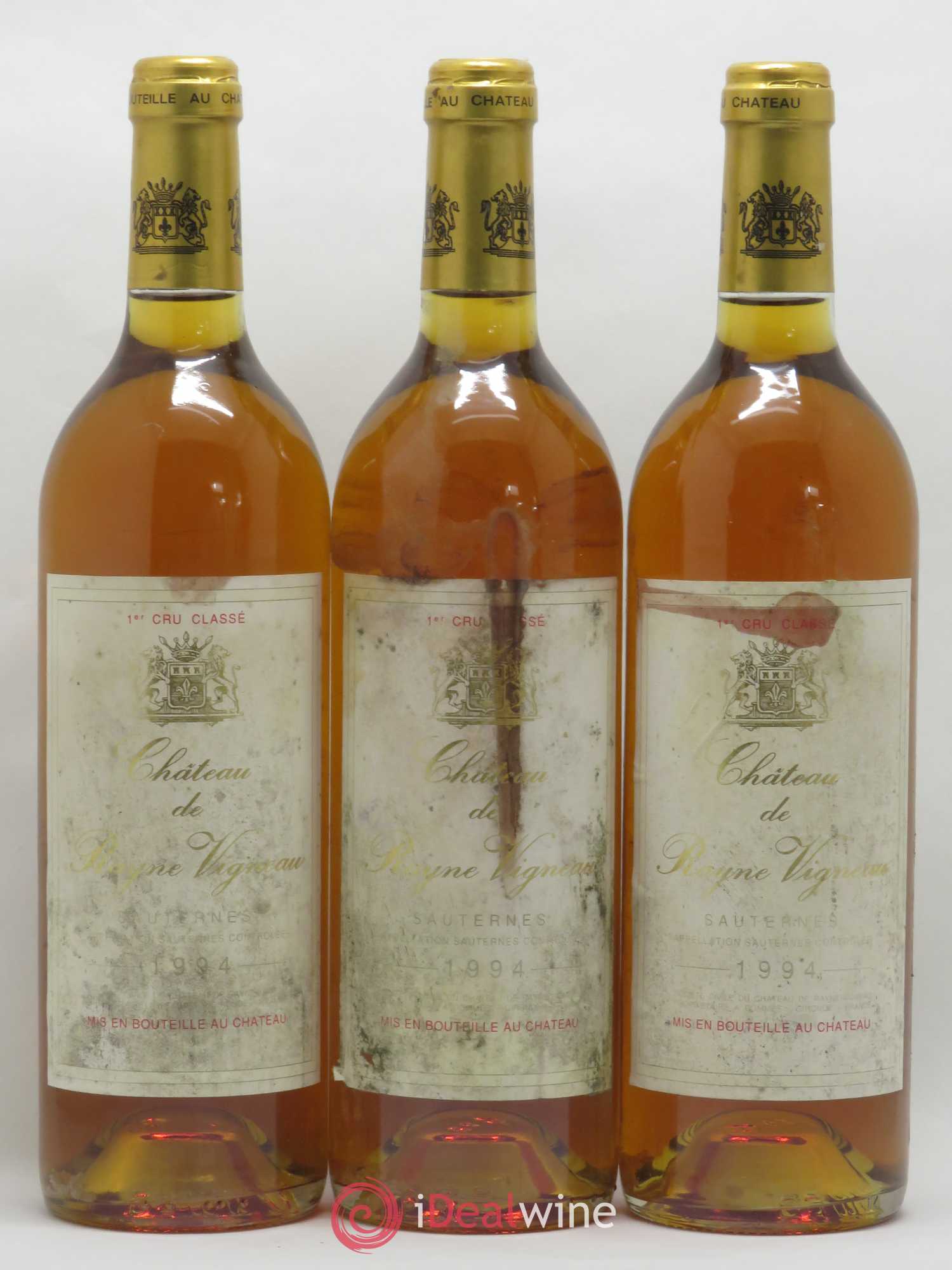Château de Rayne Vigneau 1er Grand Cru Classé 1994 - Lotto di 3 bottiglie - 0
