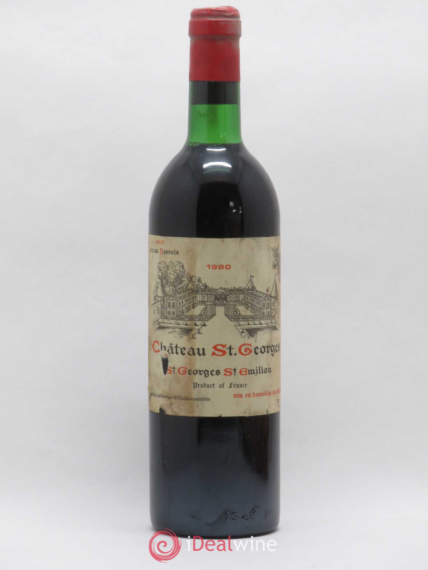 Château Saint-Georges 1980 - Lot de 1 bouteille - 0