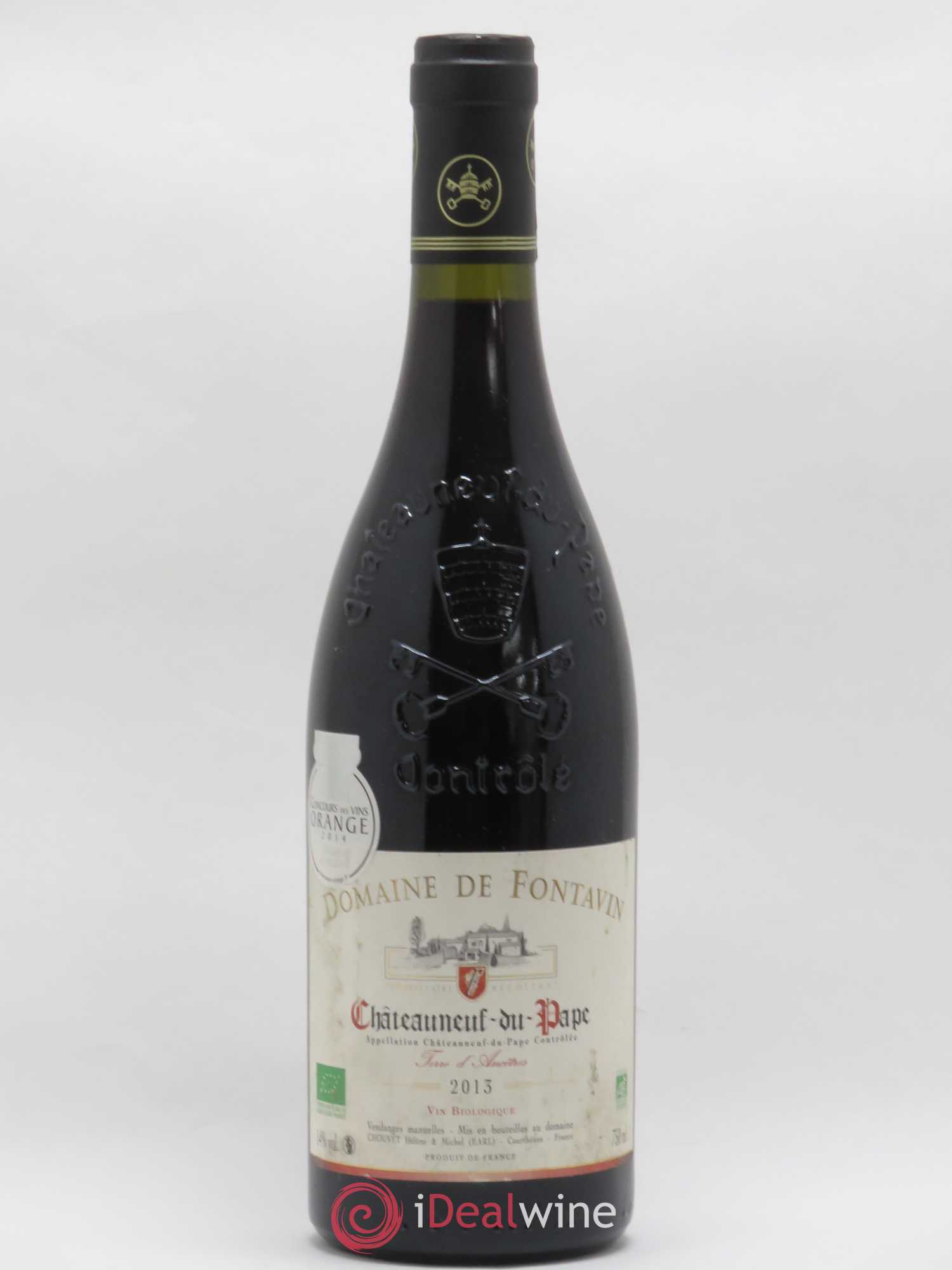 Châteauneuf-du-Pape Terre d'Ancetres Fontavin 2013 - Lot de 1 bouteille - 0