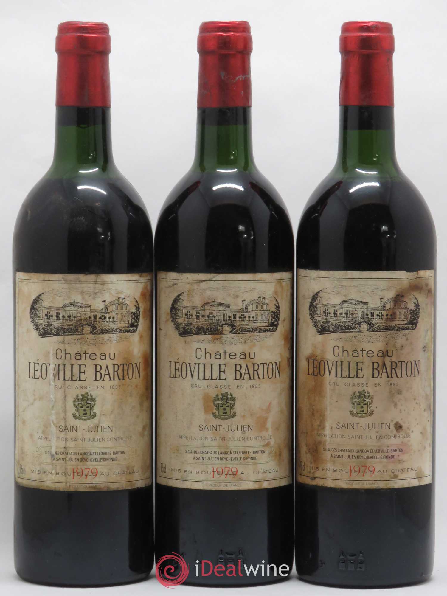 Château Léoville Barton 2ème Grand Cru Classé 1979 - Lot de 6 bouteilles - 2