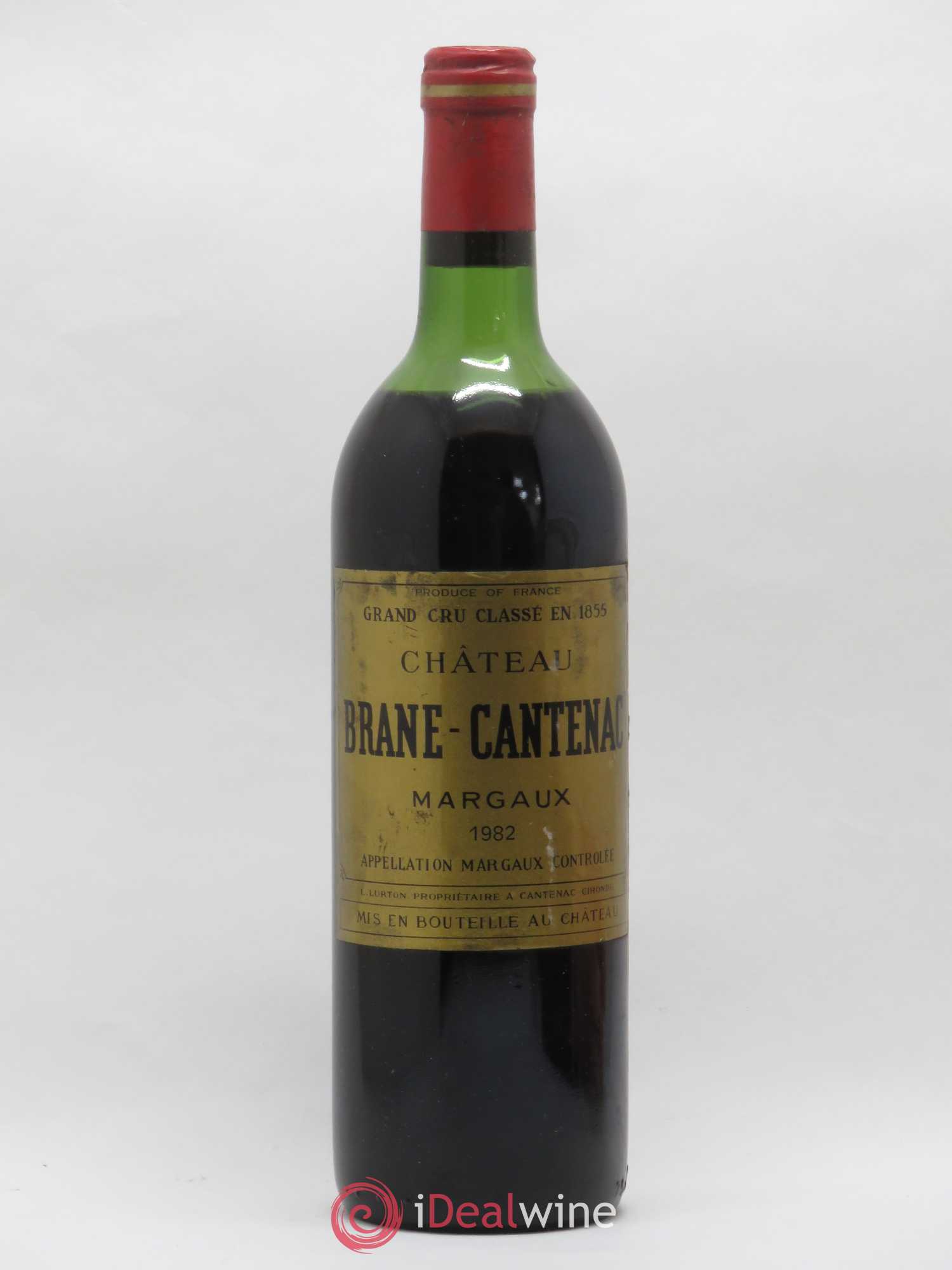 Château Brane Cantenac 2ème Grand Cru Classé 1982 - Lot de 1 bouteille - 0
