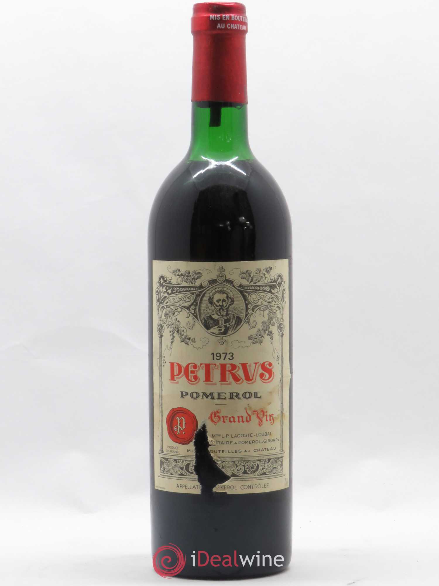 Petrus 1973 - Lot de 1 bouteille - 0