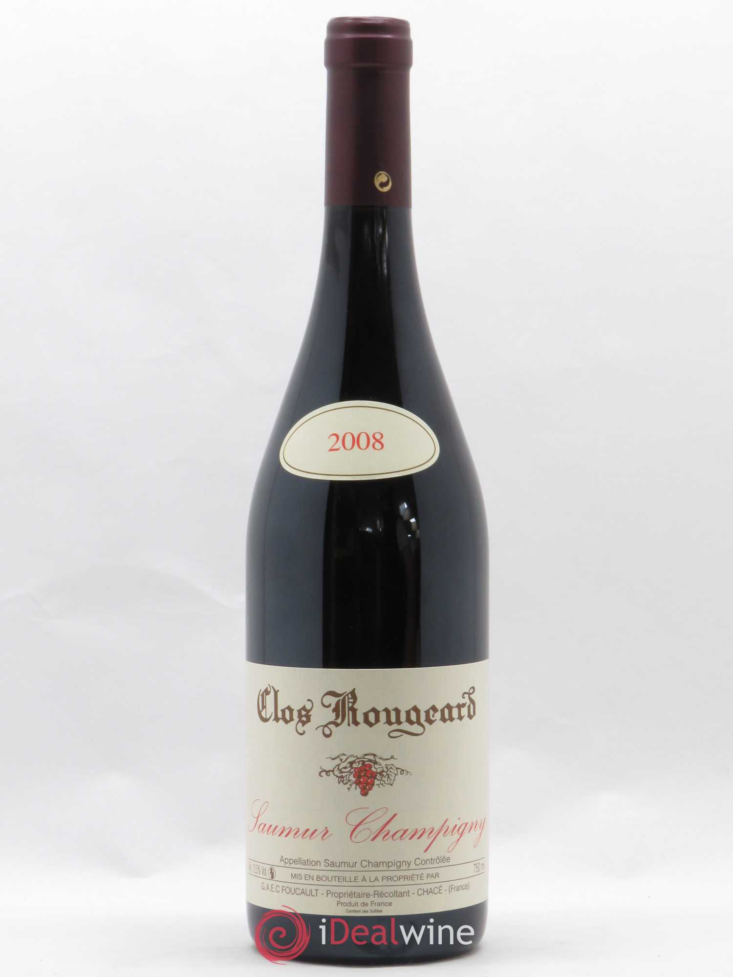 Saumur-Champigny Clos Rougeard 2008 - Lot de 1 bouteille - 0